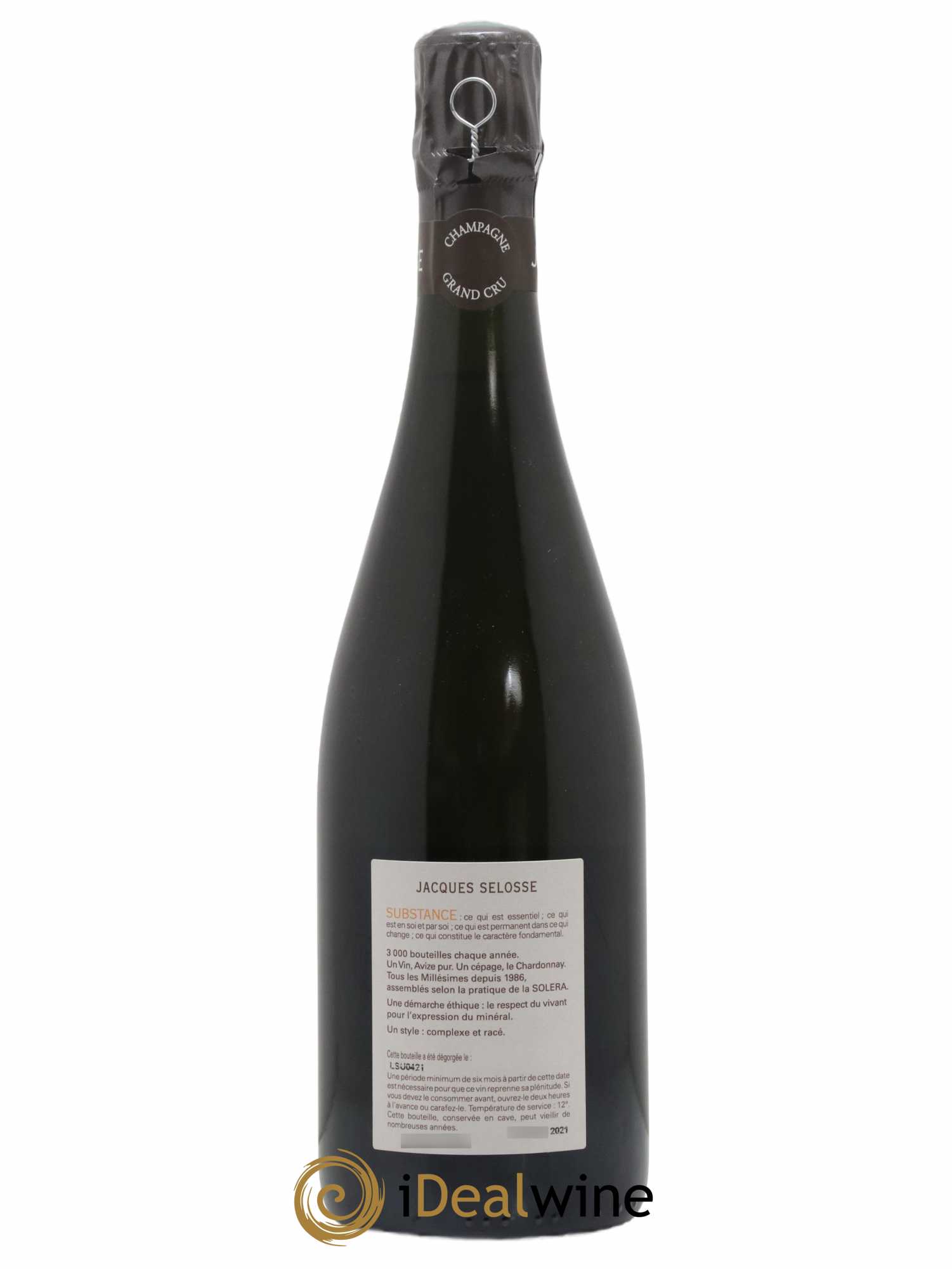 Substance Jacques Selosse - Lot of 1 bottle - 1