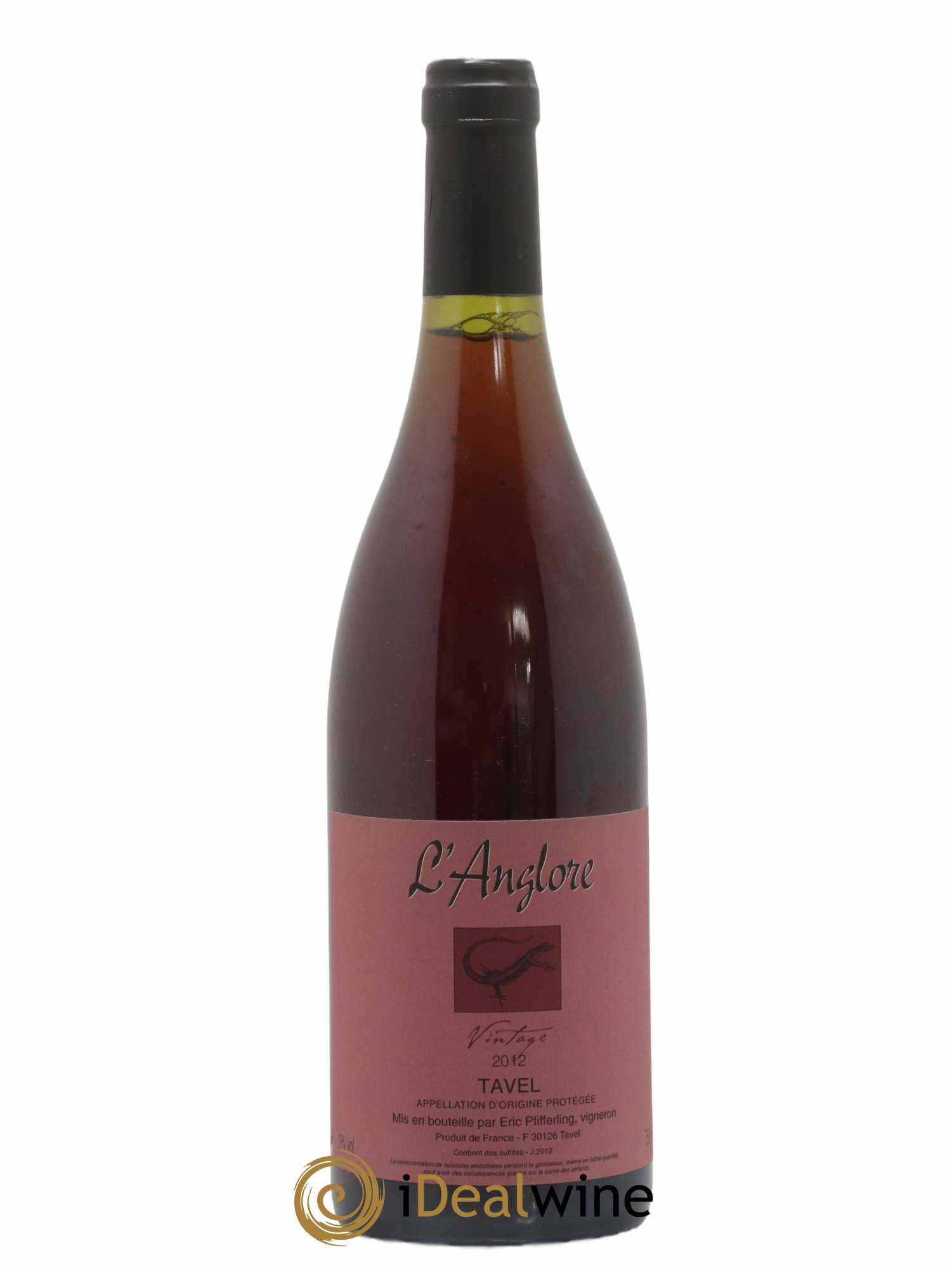 Tavel Vintage L'Anglore 2012 - Lot de 1 bouteille - 0