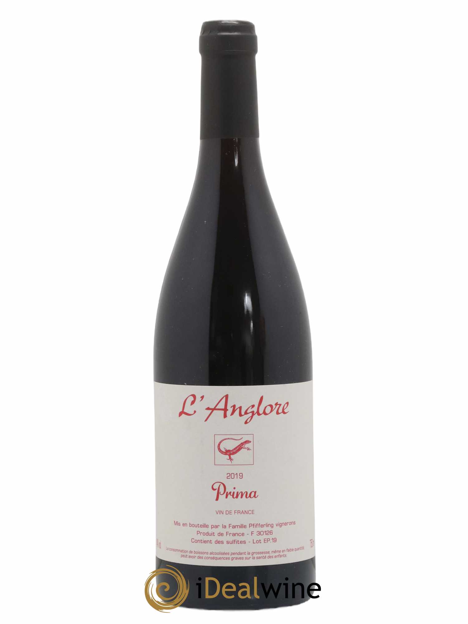 Tavel Prima L'Anglore 2019 - Lot de 1 bouteille - 0