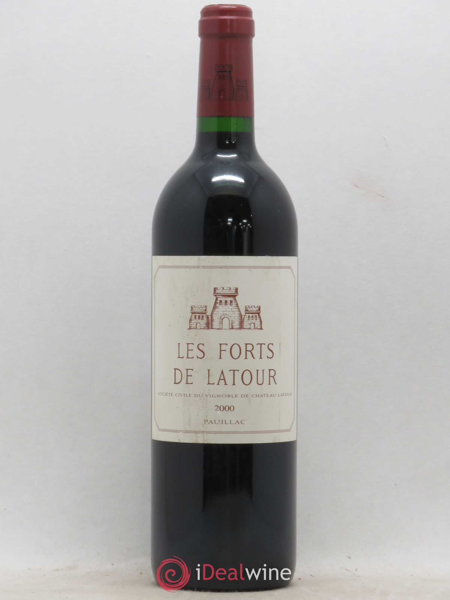 Les Forts de Latour Second Vin 2000 - Lot de 1 bouteille - 0