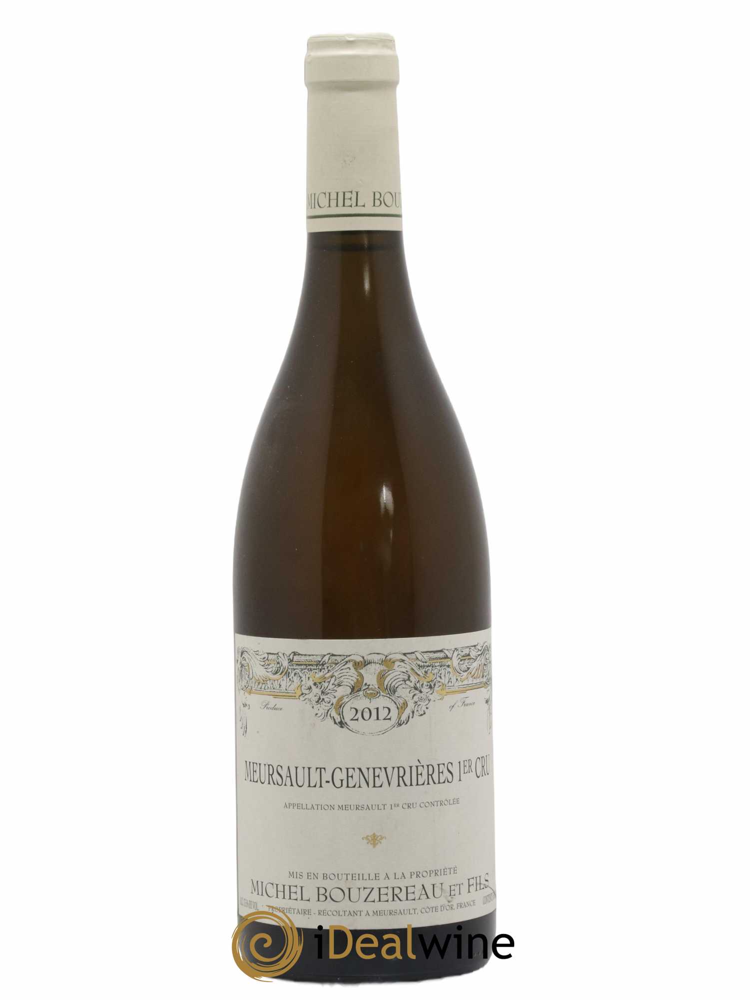 Meursault 1er Cru Les Genevrières Michel Bouzereau et Fils (Domaine) (sans prix de réserve) 2012 - Lot de 1 bouteille - 0