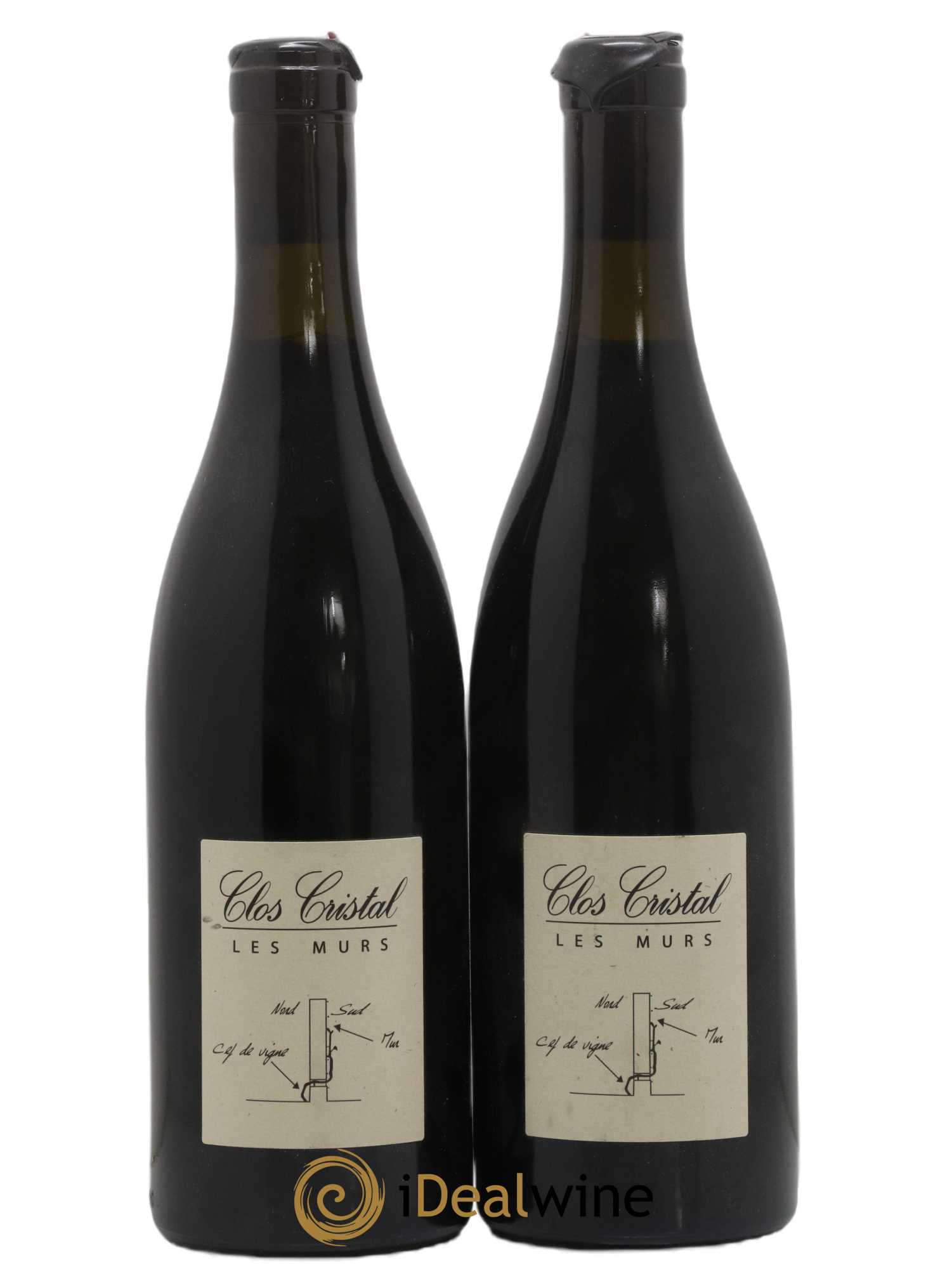 Saumur-Champigny Les Murs Clos Cristal (Domaine) 2014 - Posten von 2 Flaschen - 0