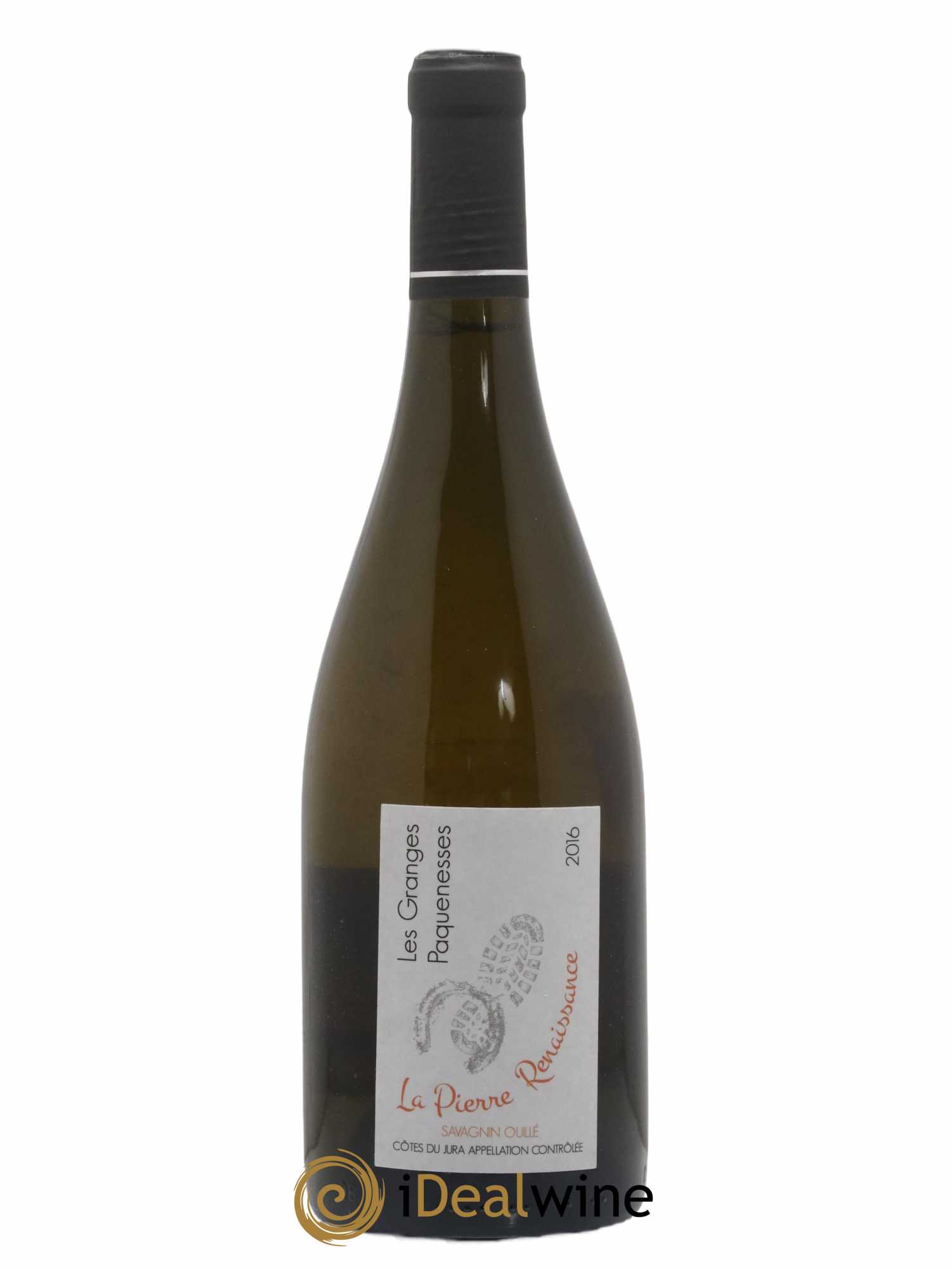 Côtes du Jura Savagnin La Pierre Les Granges Paquenesses Renaissance 2016 - Lot de 1 bouteille - 0