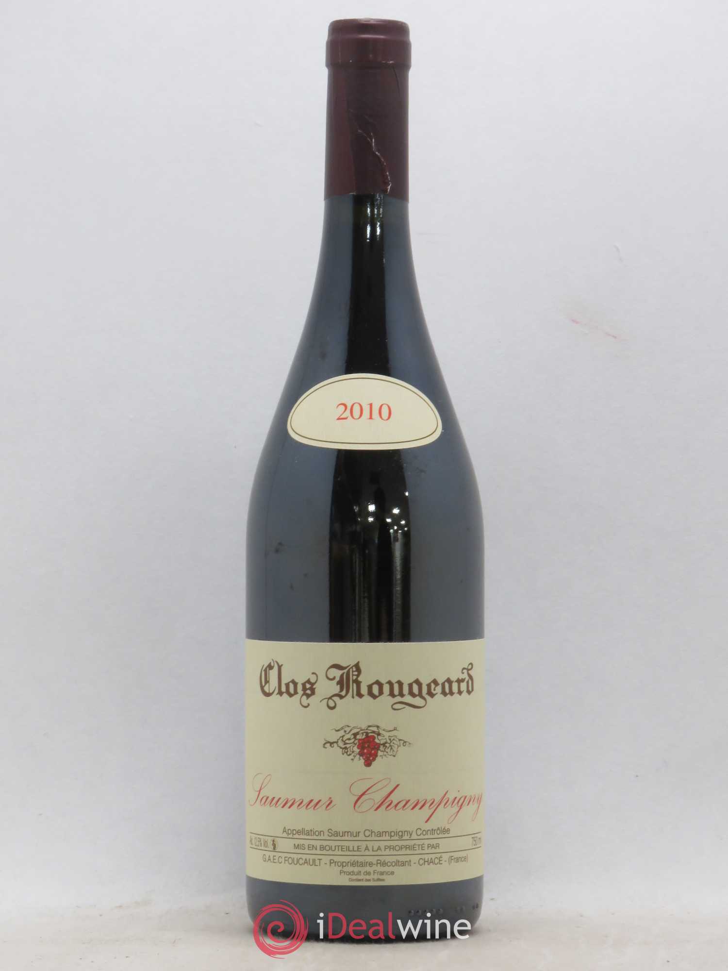 Saumur-Champigny Clos Rougeard 2010 - Lot de 1 bouteille - 0