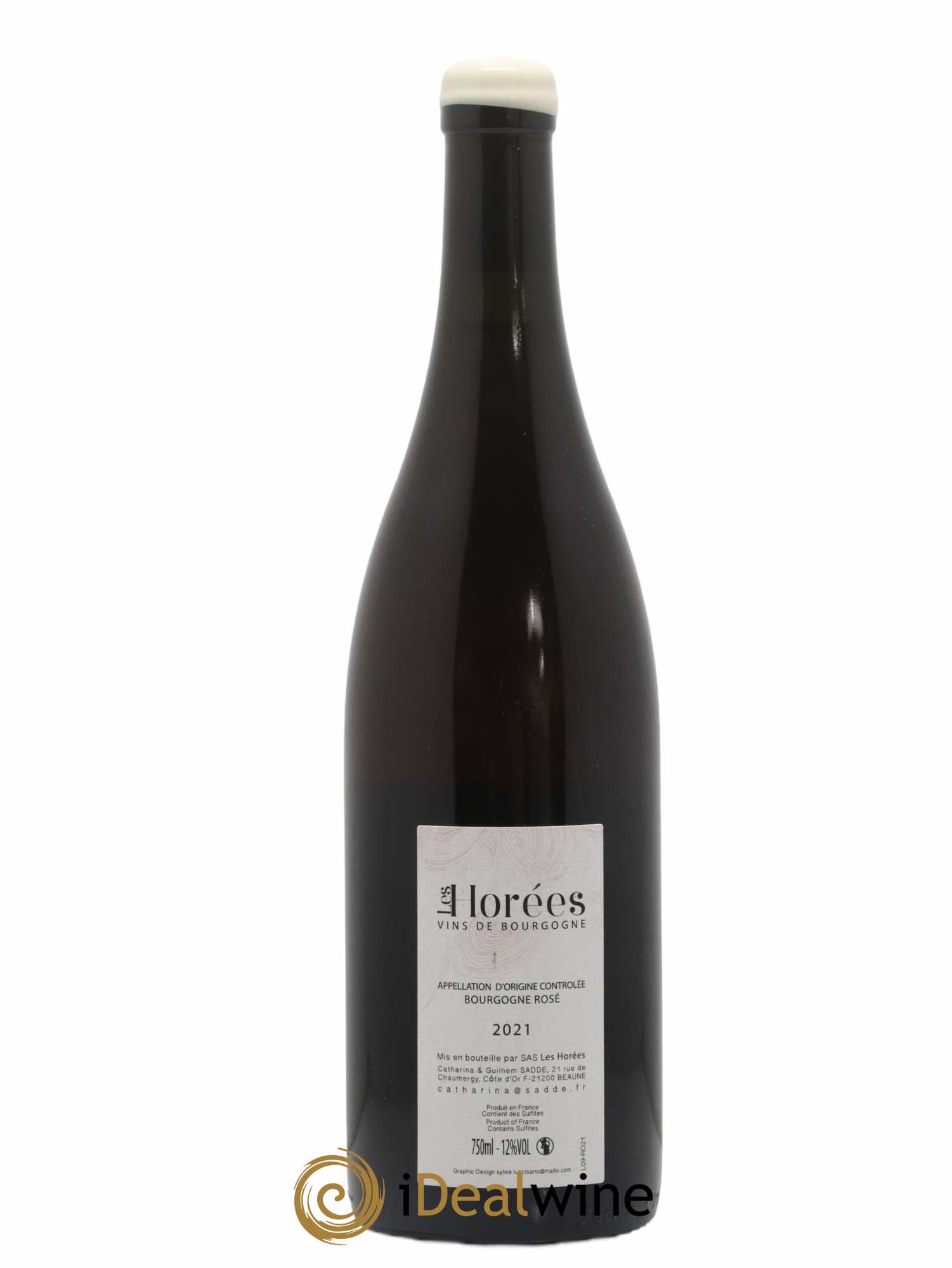 Bourgogne Rosé bonheur Domaine les Horées 2021 - Posten von 1 Flasche - 1