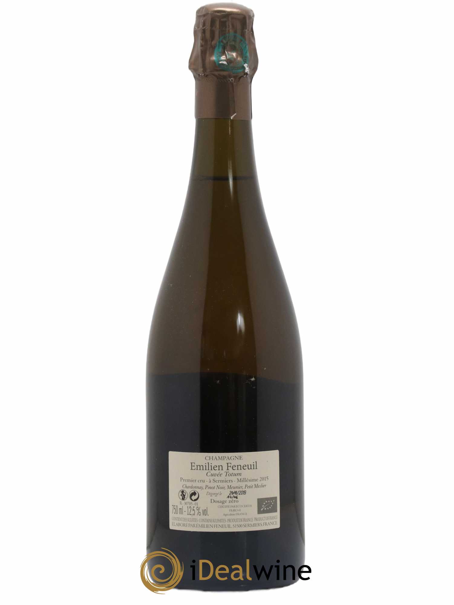 Cuvée Totum Emilien Feneuil 2015 - Lot de 1 bouteille - 1