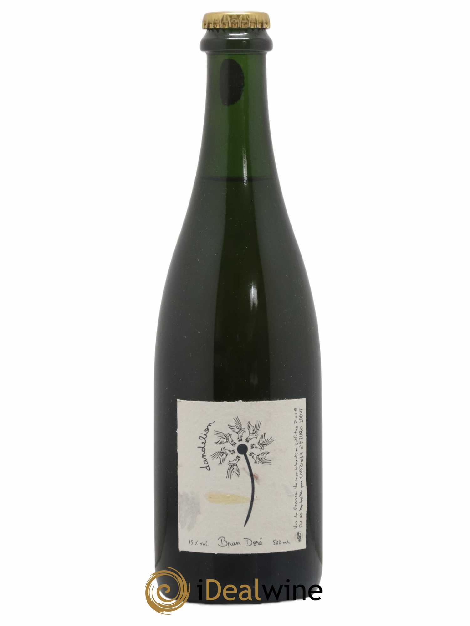 Vin de France Brun Doré Dandelion (Domaine) 50cl 2018 - Lotto di 1 bottiglia - 0