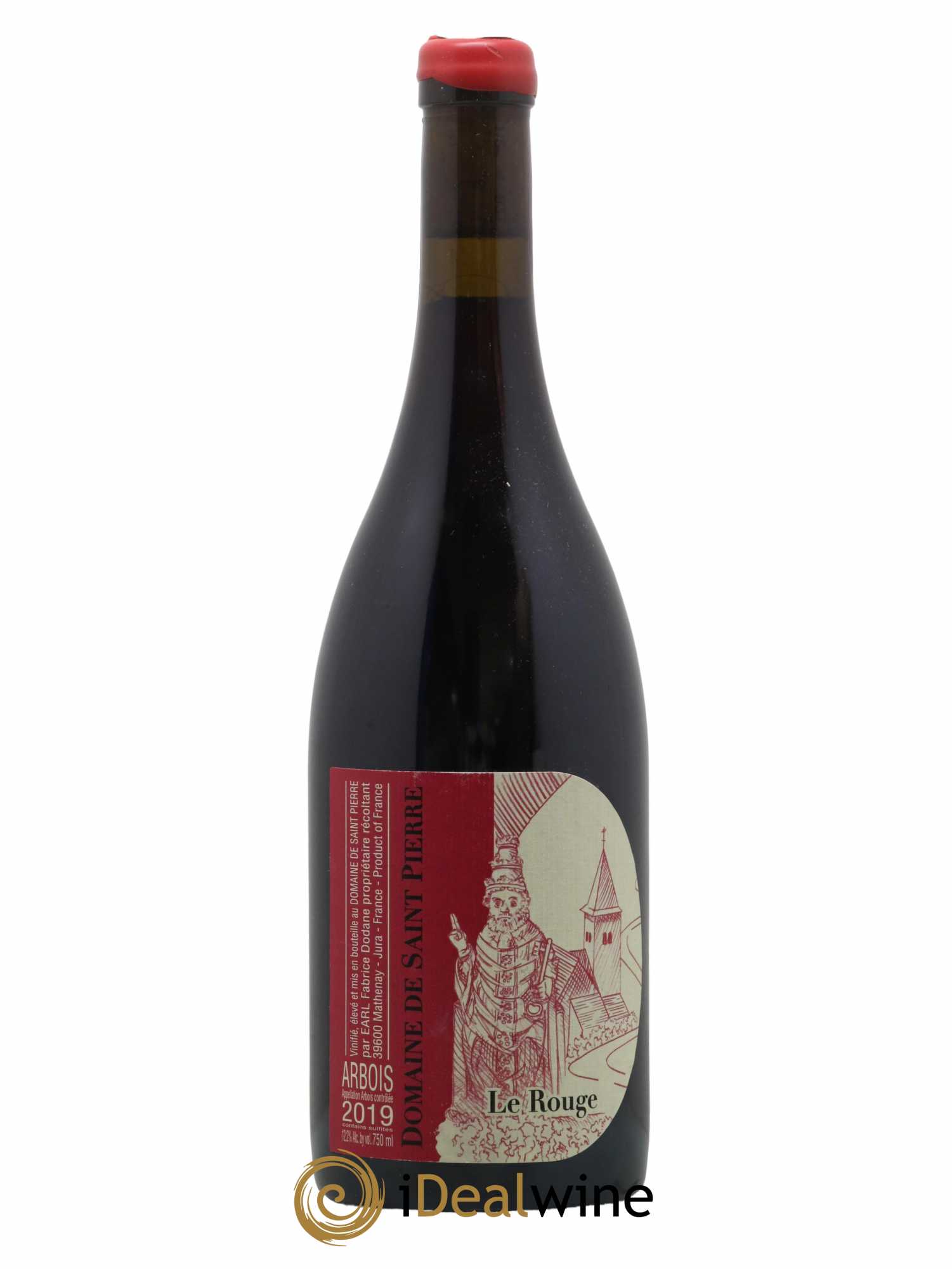 Arbois Le Rouge Saint-Pierre (Domaine) Fabrice Dodane 2019 - Lot de 1 bouteille - 0