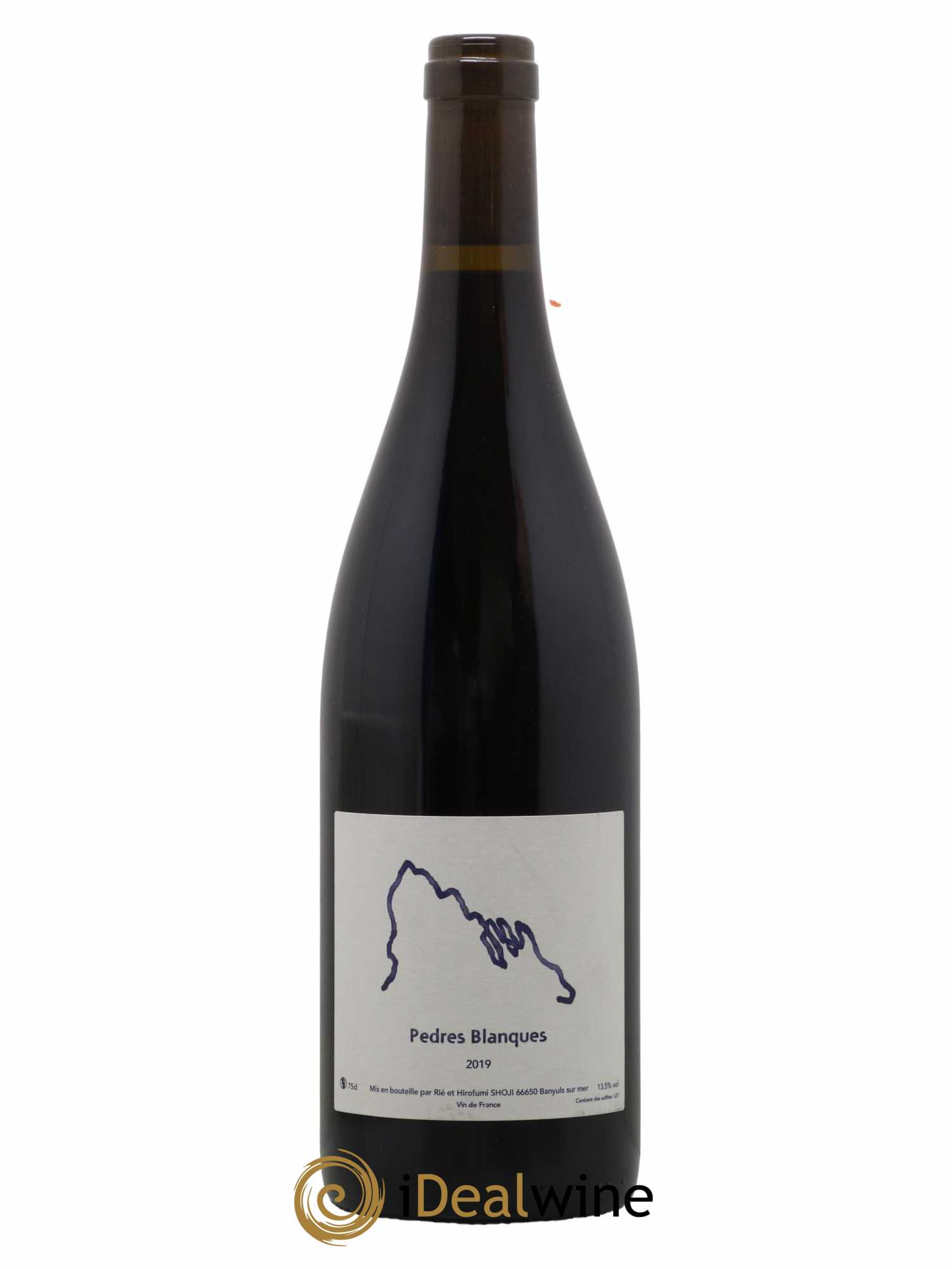 Vin de France Pedres Blanques Rié et Hirofumi Shoji 2019 - Lot de 1 bouteille - 0