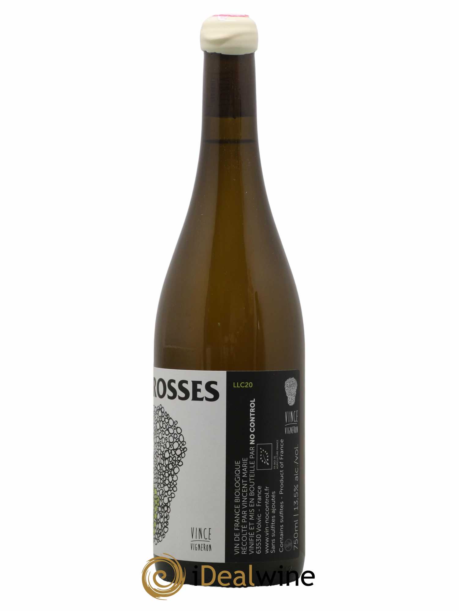 Vin de France Les Crosses Vincent Marie - No Control 2020 - Lot de 1 bouteille - 1