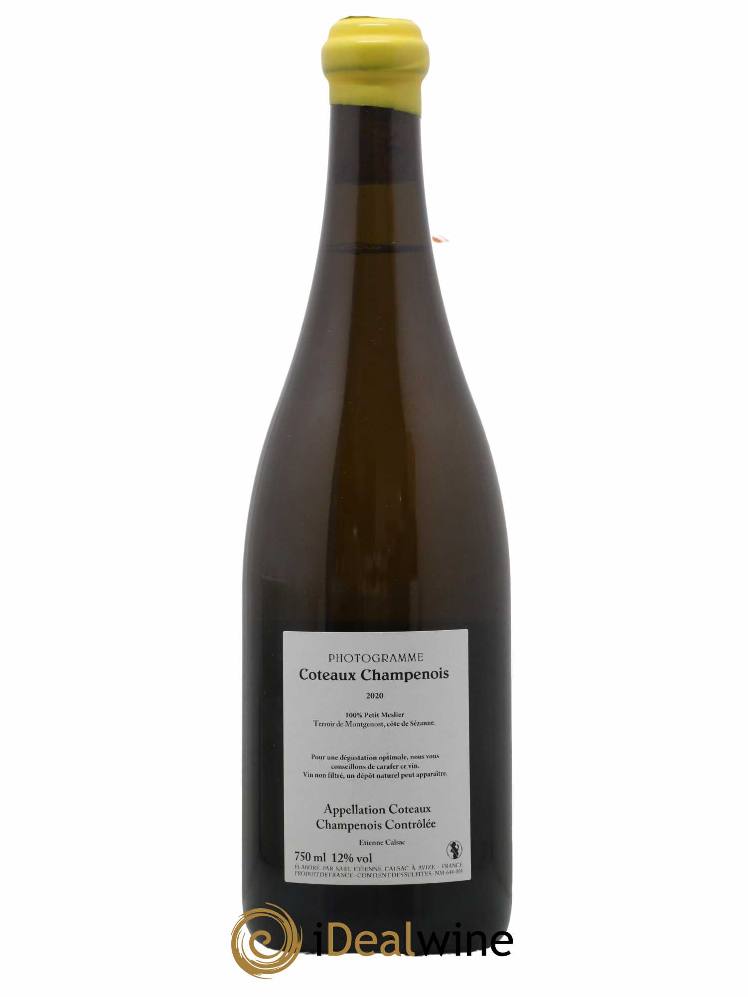 Coteaux Champenois Photogramme Domaine Etienne Calzac 2020 - Posten von 1 Flasche - 1