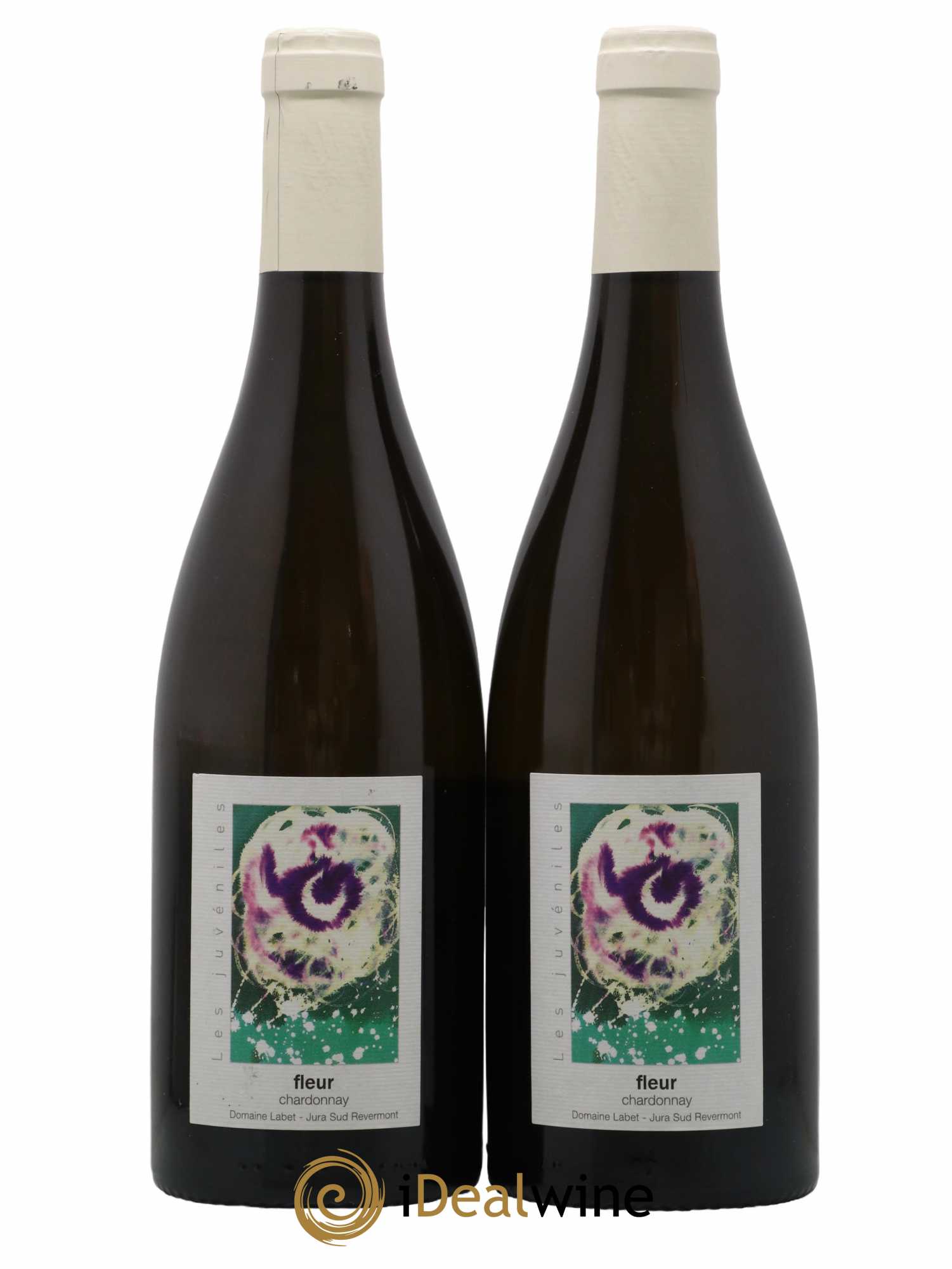 Côtes du Jura Chardonnay Fleur Romain - Julien - Charline Labet 2015 - Lot de 2 bouteilles - 0