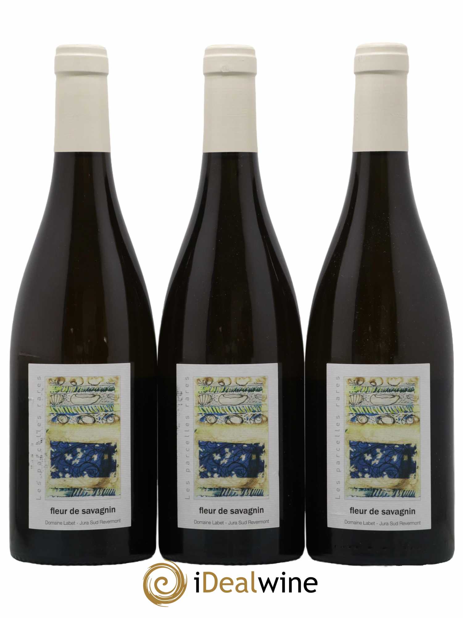 Côtes du Jura Fleur de Savagnin Romain - Julien - Charline Labet 2016 - Lot de 3 bouteilles - 0