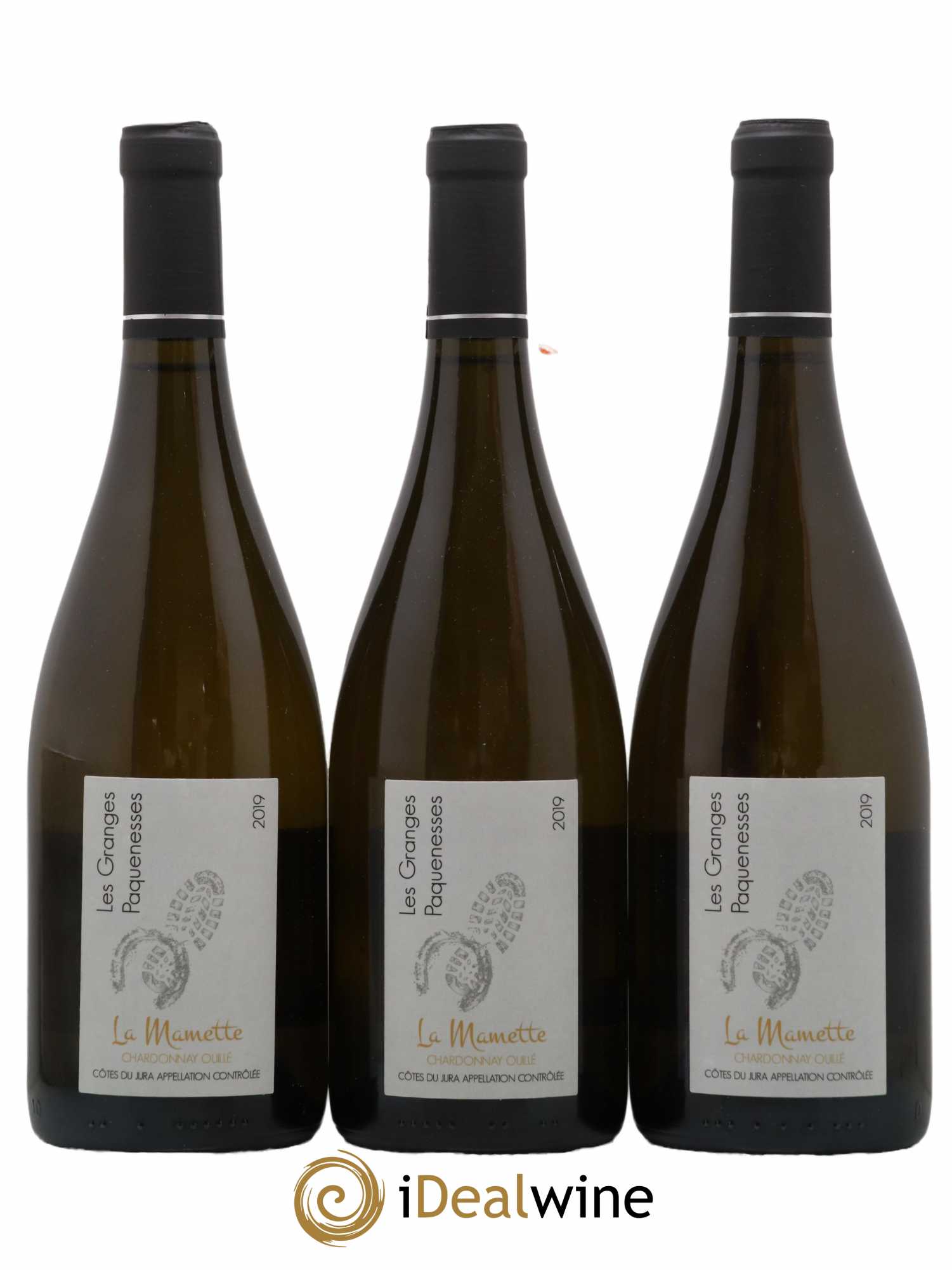 Côtes du Jura Chardonnay La Mamette Les Granges Paquenesses 2019 - Lot de 3 bouteilles - 0