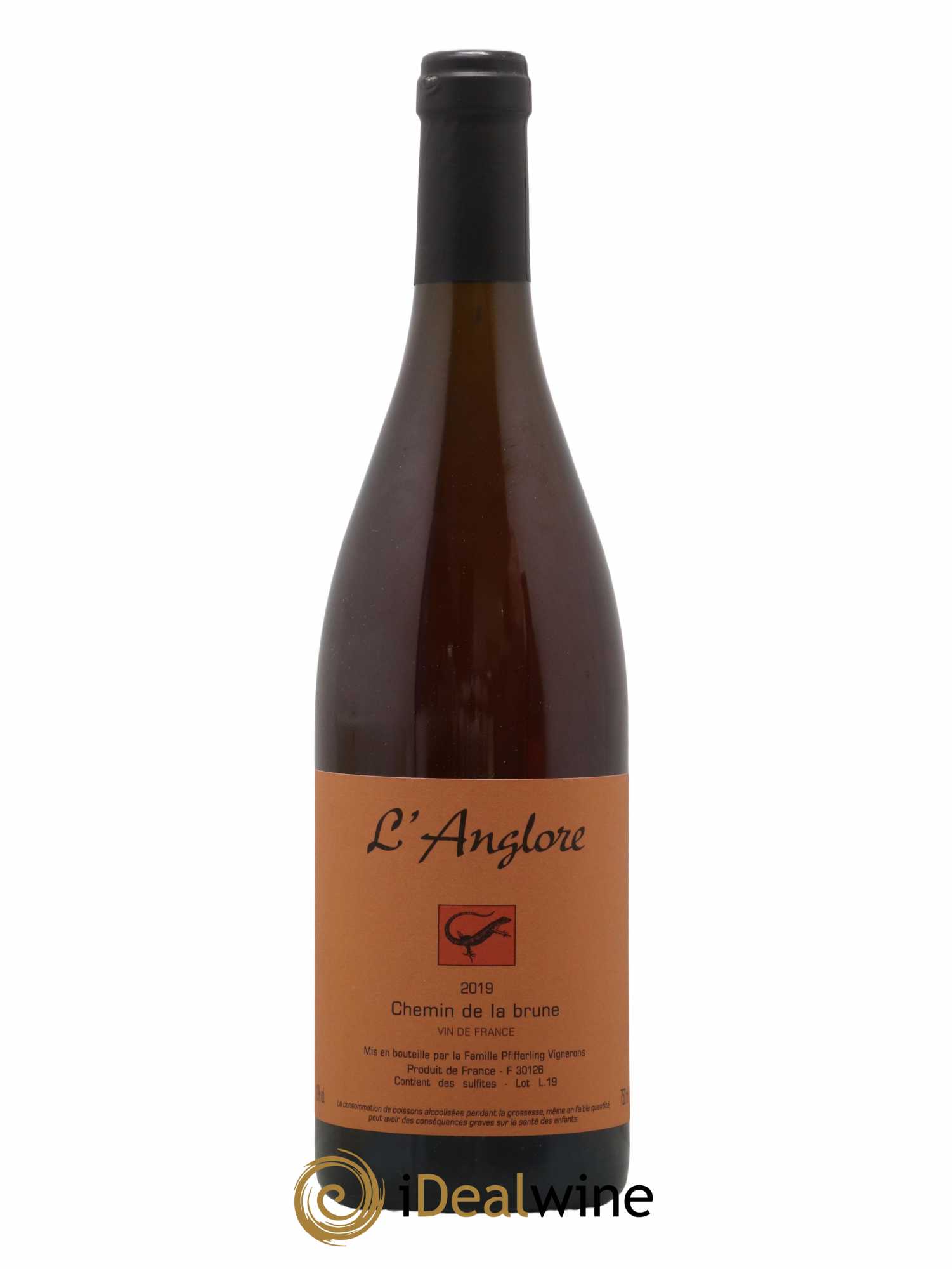 Vin de France Chemin de la brune L'Anglore 2019 - Lot de 1 bouteille - 0