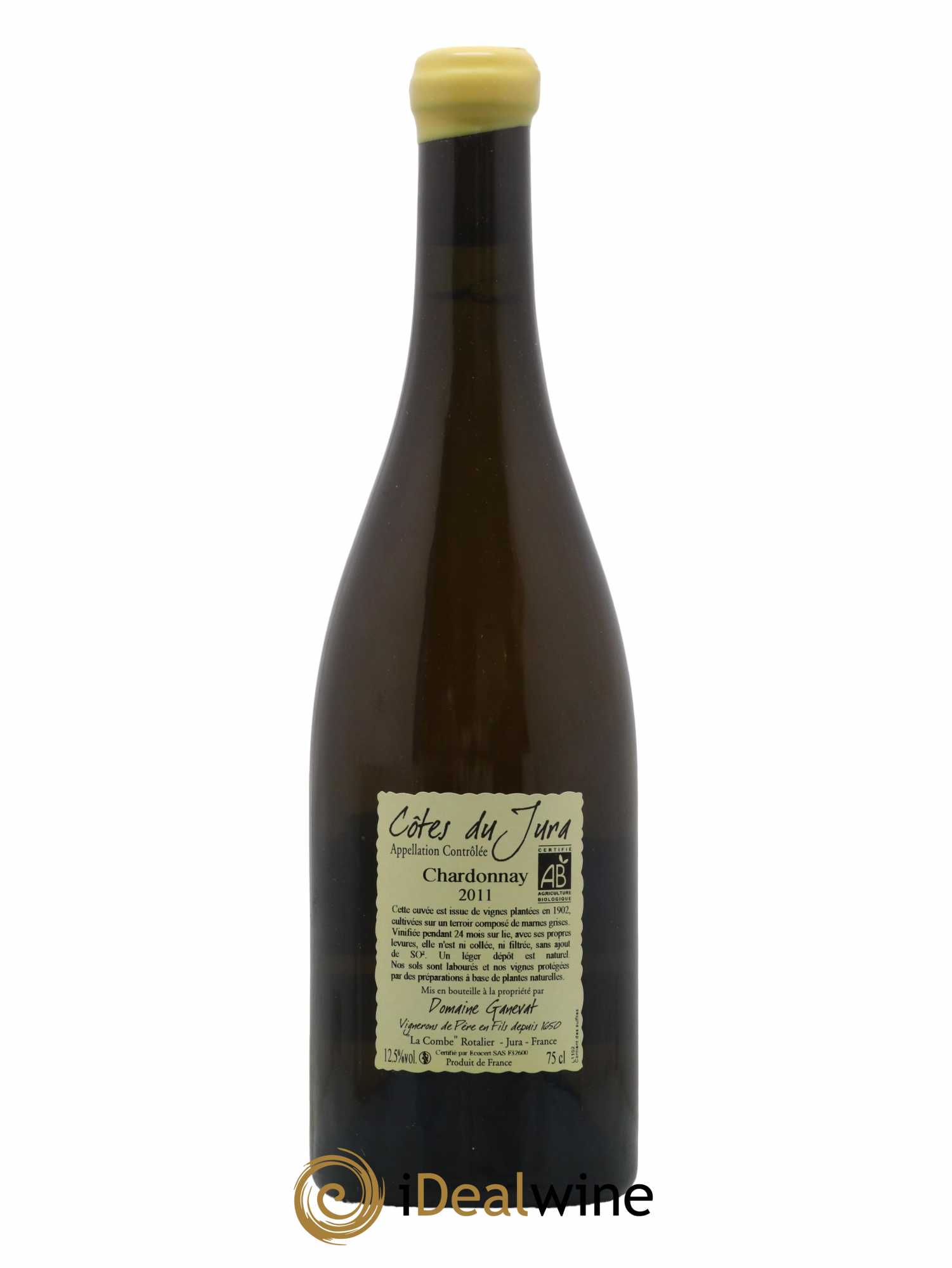 Côtes du Jura Les Chalasses Vieilles Vignes Jean-François Ganevat (Domaine) 2011 - Lot de 1 bouteille - 1
