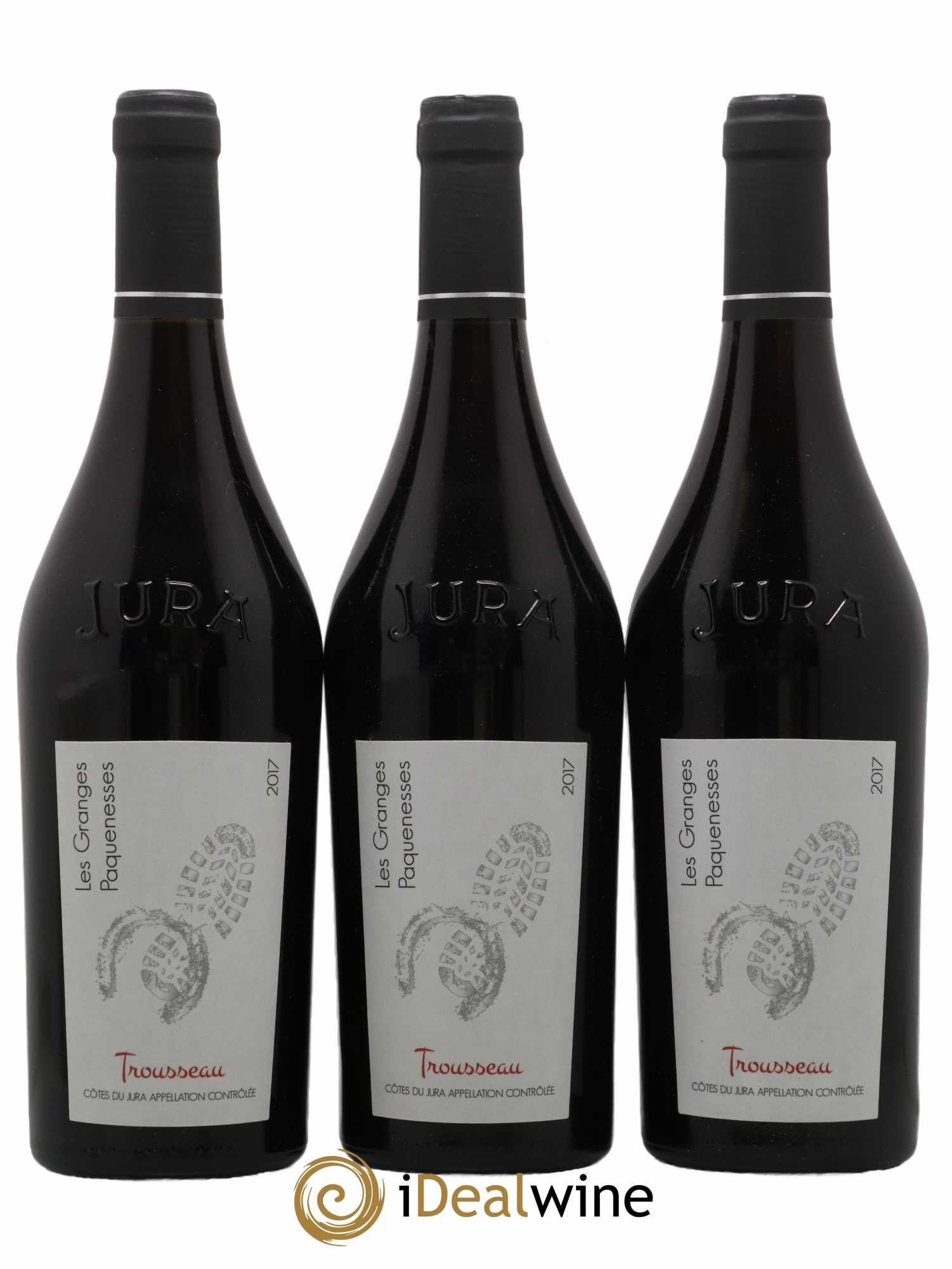 Côtes du Jura Trousseau Les Granges Paquenesses 2017 - Lot de 3 bouteilles - 0
