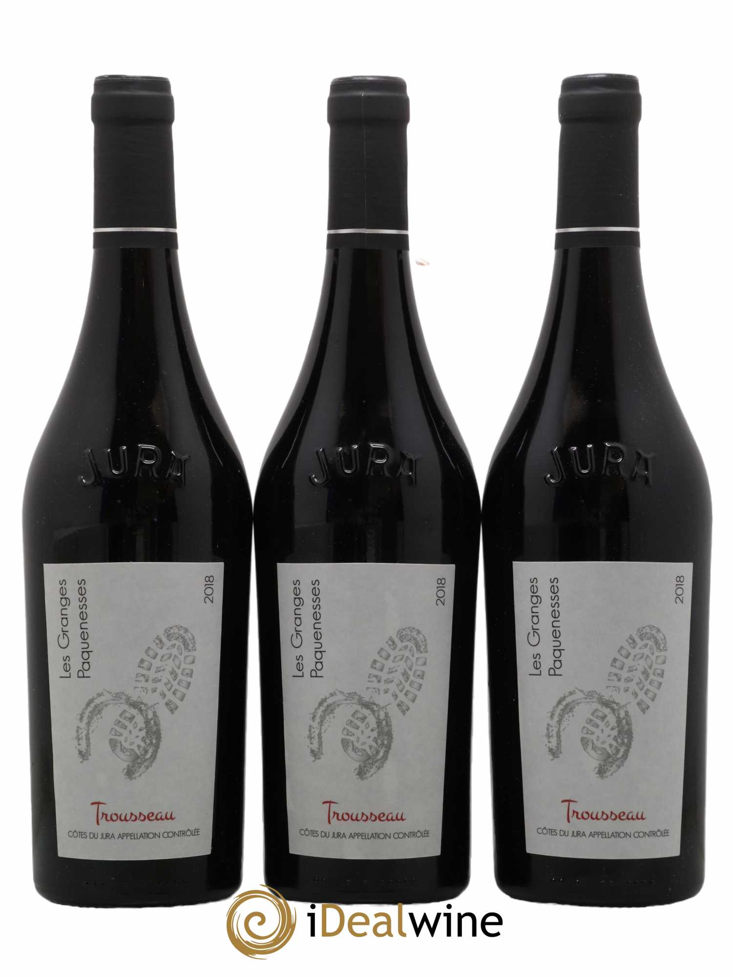 Côtes du Jura Trousseau Les Granges Paquenesses 2018 - Lot de 3 bouteilles - 0