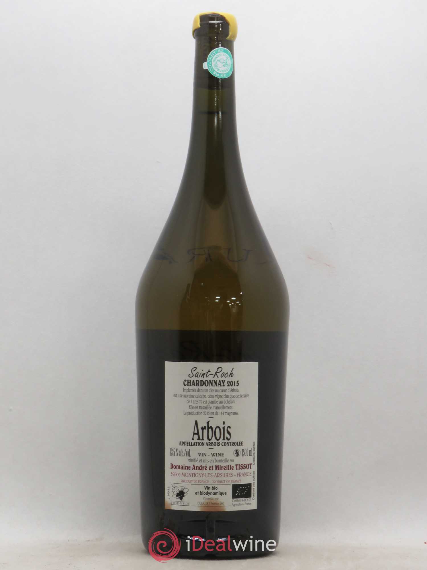 Arbois Saint Roch Domaine André et Mireille Tissot 2015 - Posten von 1 Magnum - 1