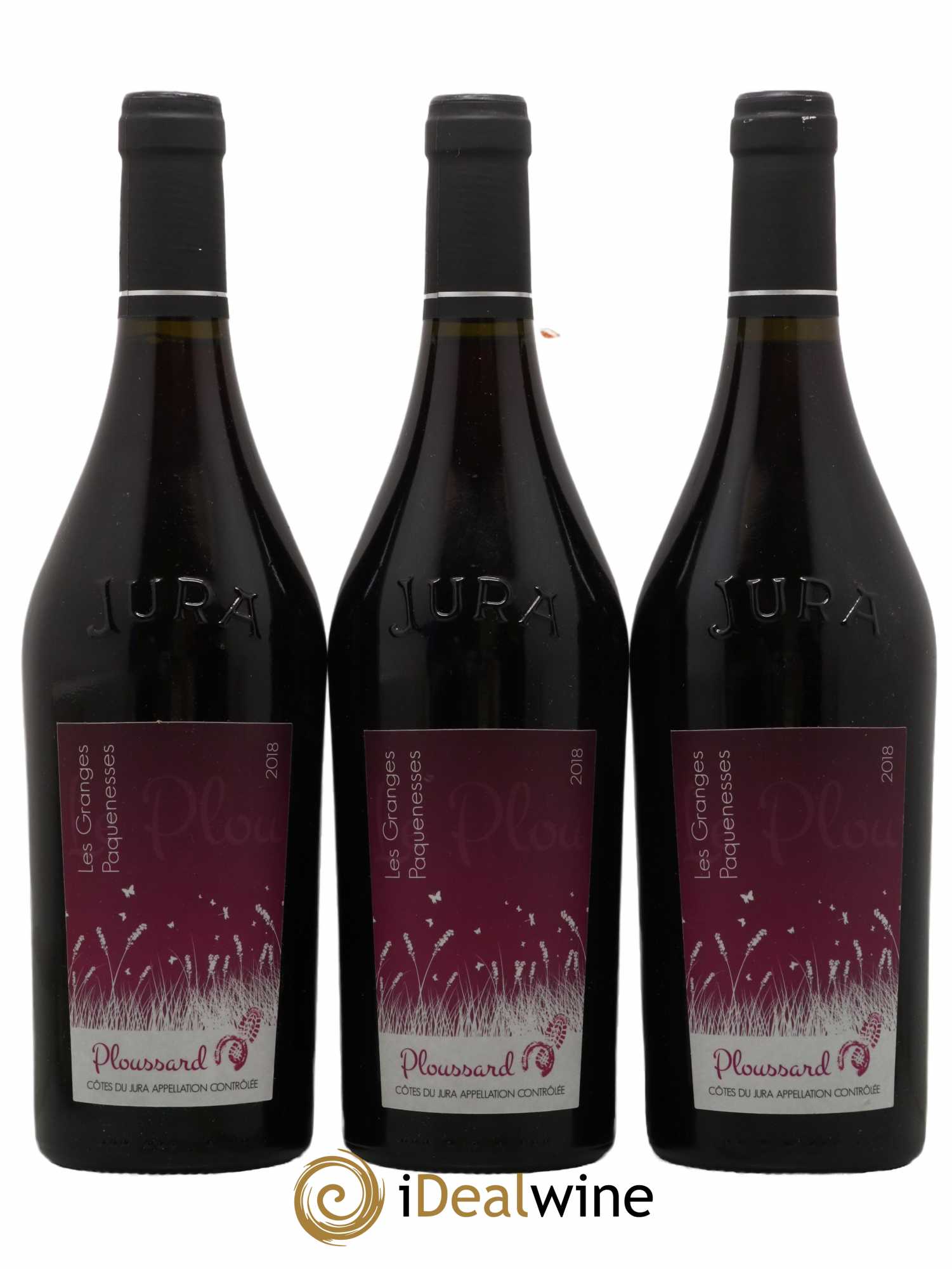 Côtes du Jura Ploussard Les Granges Paquenesses 2018 - Lot de 3 bouteilles - 0
