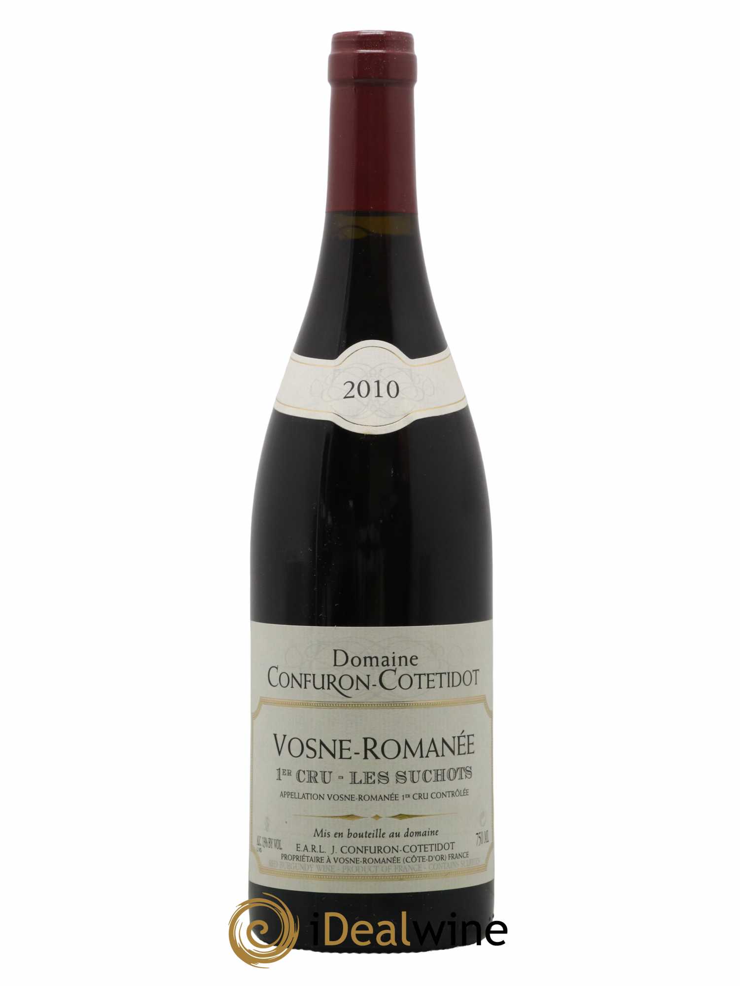 Vosne-Romanée 1er Cru Les Suchots Confuron-Cotetidot 2010 - Lot of 1 bottle - 0