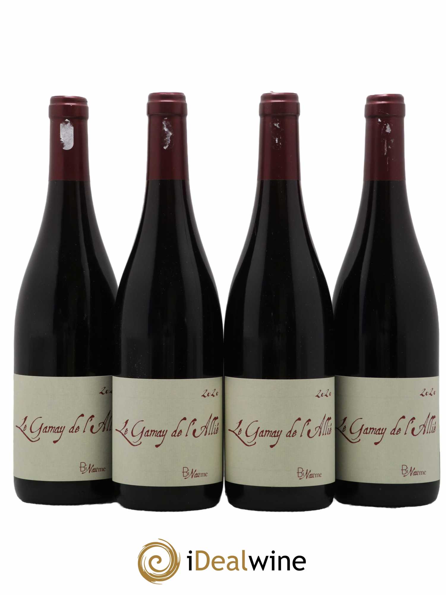Vin de France Le Gamay de l'Allié Binaume Bizot-Naudin 2020 - Lot de 4 bouteilles - 0
