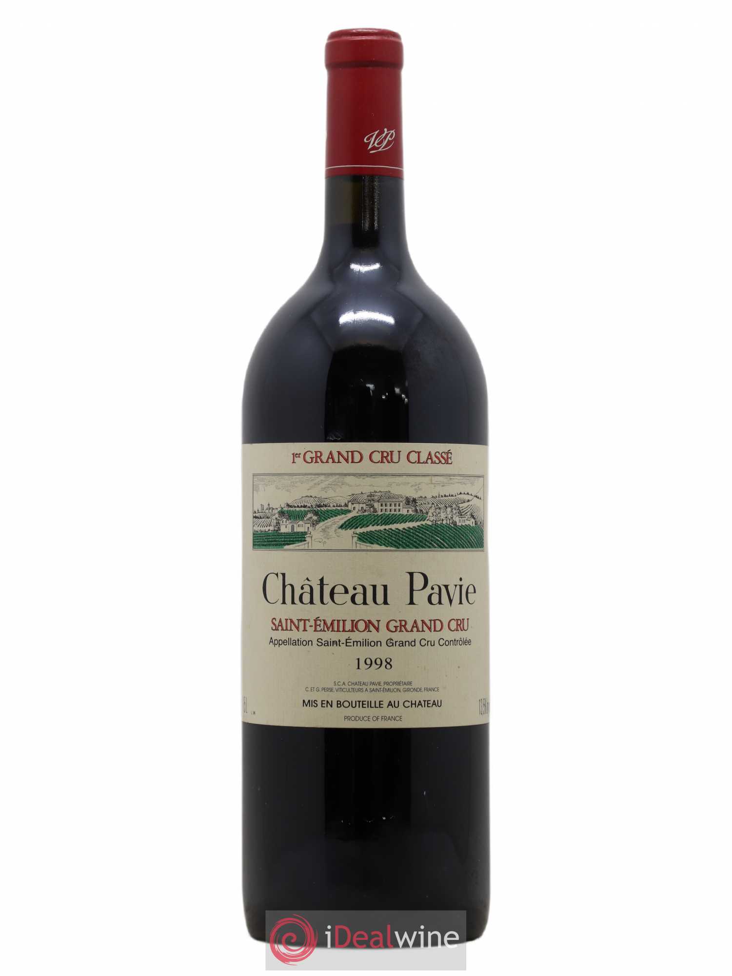 Château Pavie 1er Grand Cru Classé A 1998 - Lot de 1 magnum - 0