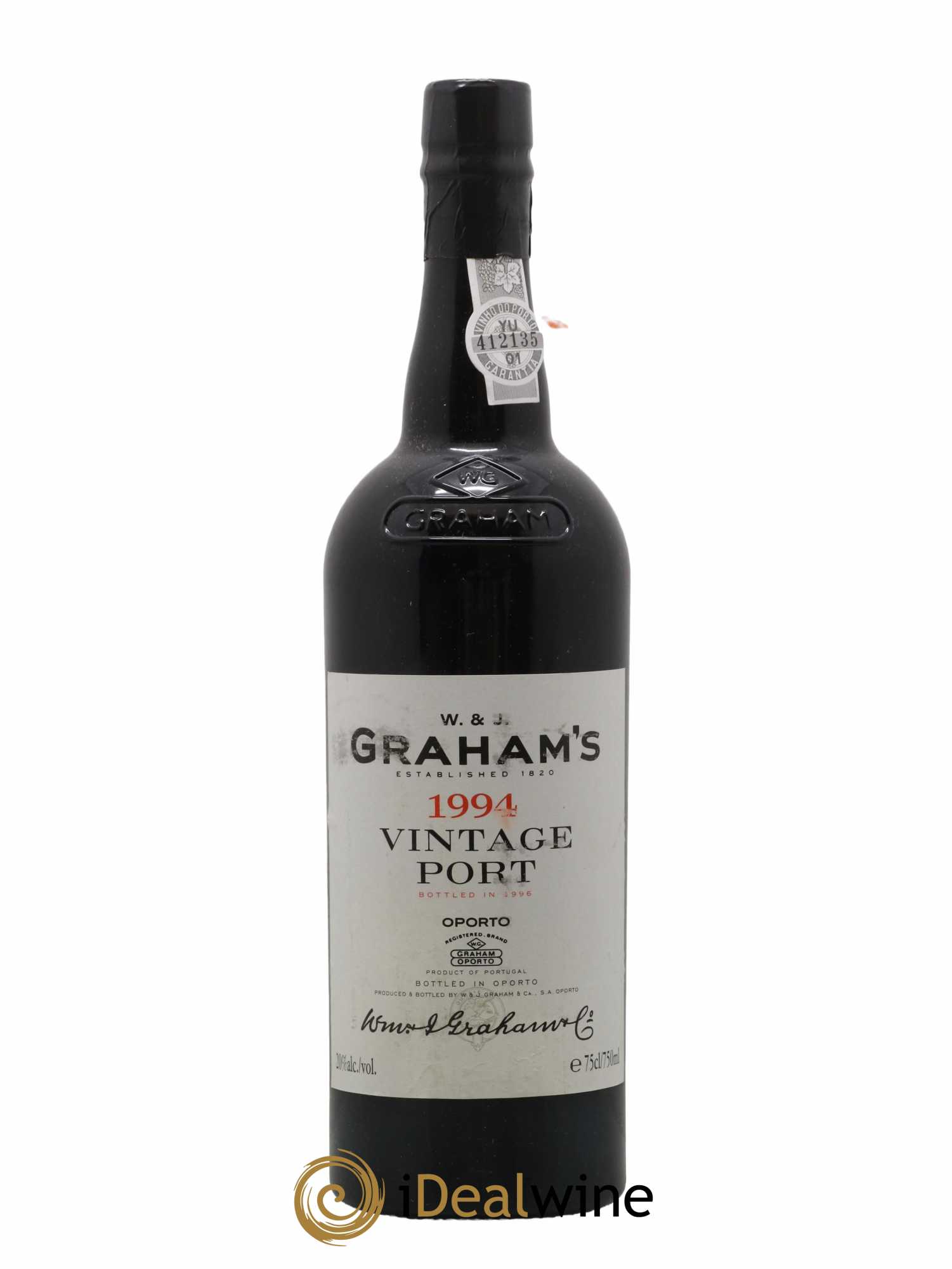 Porto W&J Graham' Vintage 1994 - Lot de 1 bouteille - 0