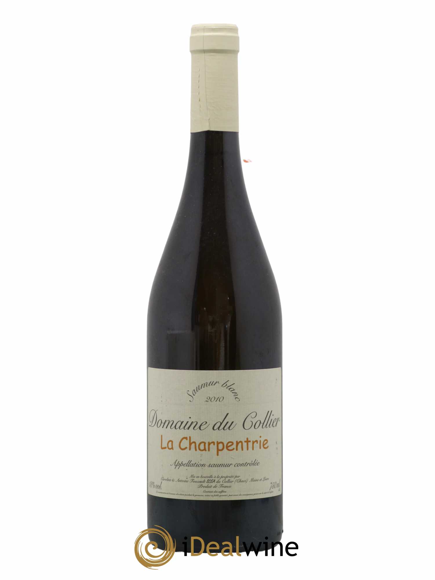 Saumur La Charpentrie Domaine du Collier 2010 - Lot de 1 bouteille - 0