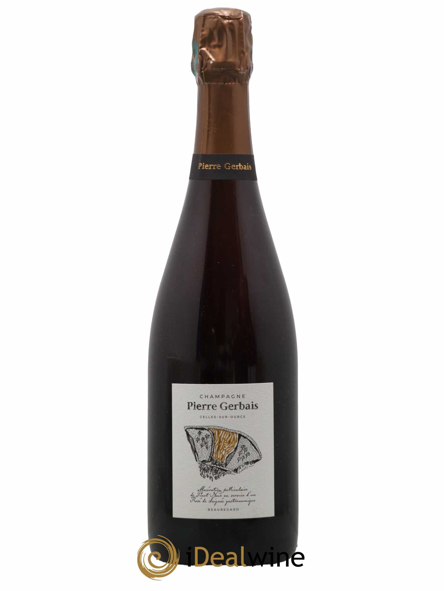 Champagne - Beauregard Domaine Pierre Gerbais - Lot de 1 bouteille - 0