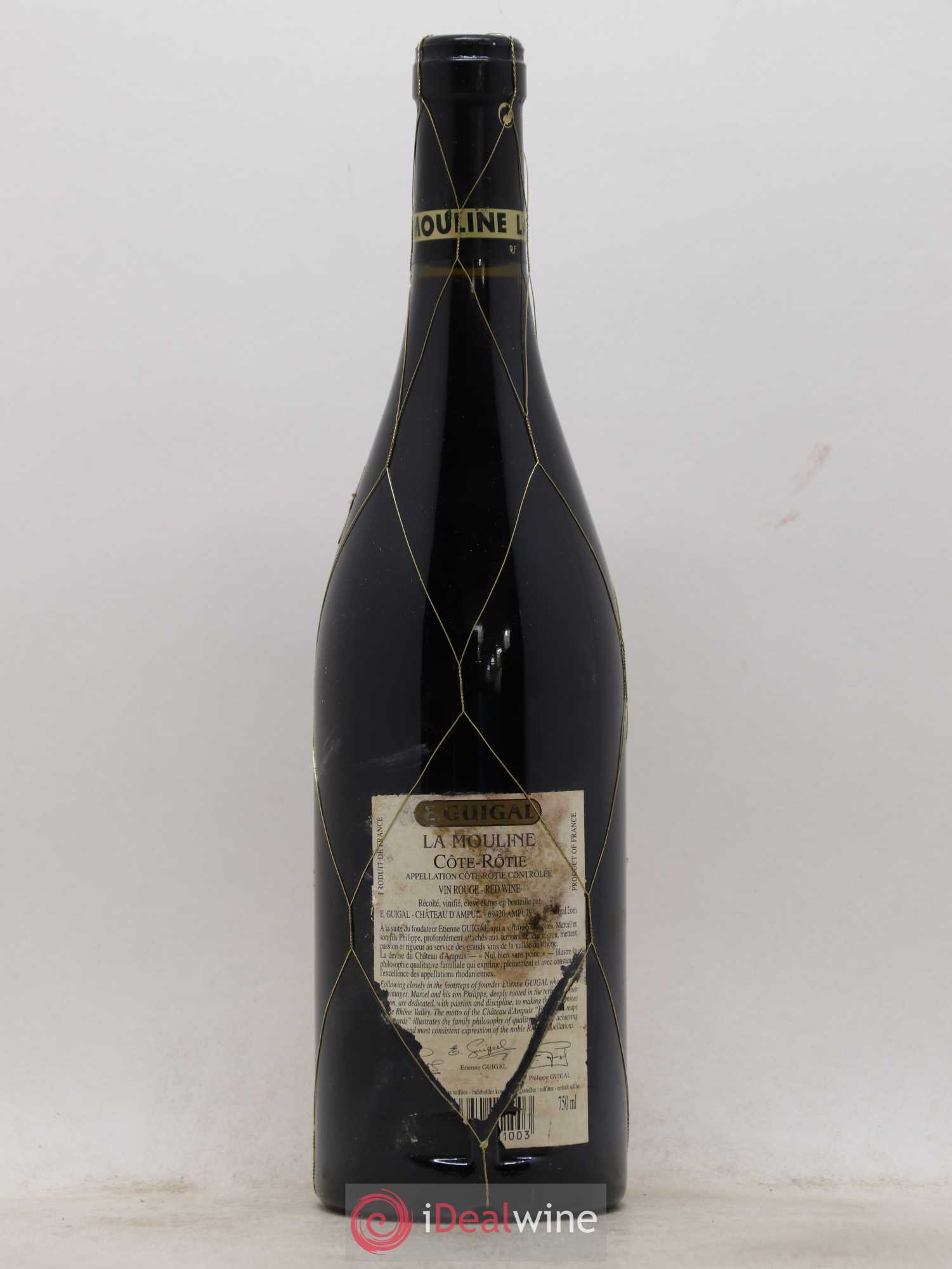 Côte-Rôtie La Mouline Guigal (sans prix de réserve) 2004 - Lot de 1 bouteille - 1