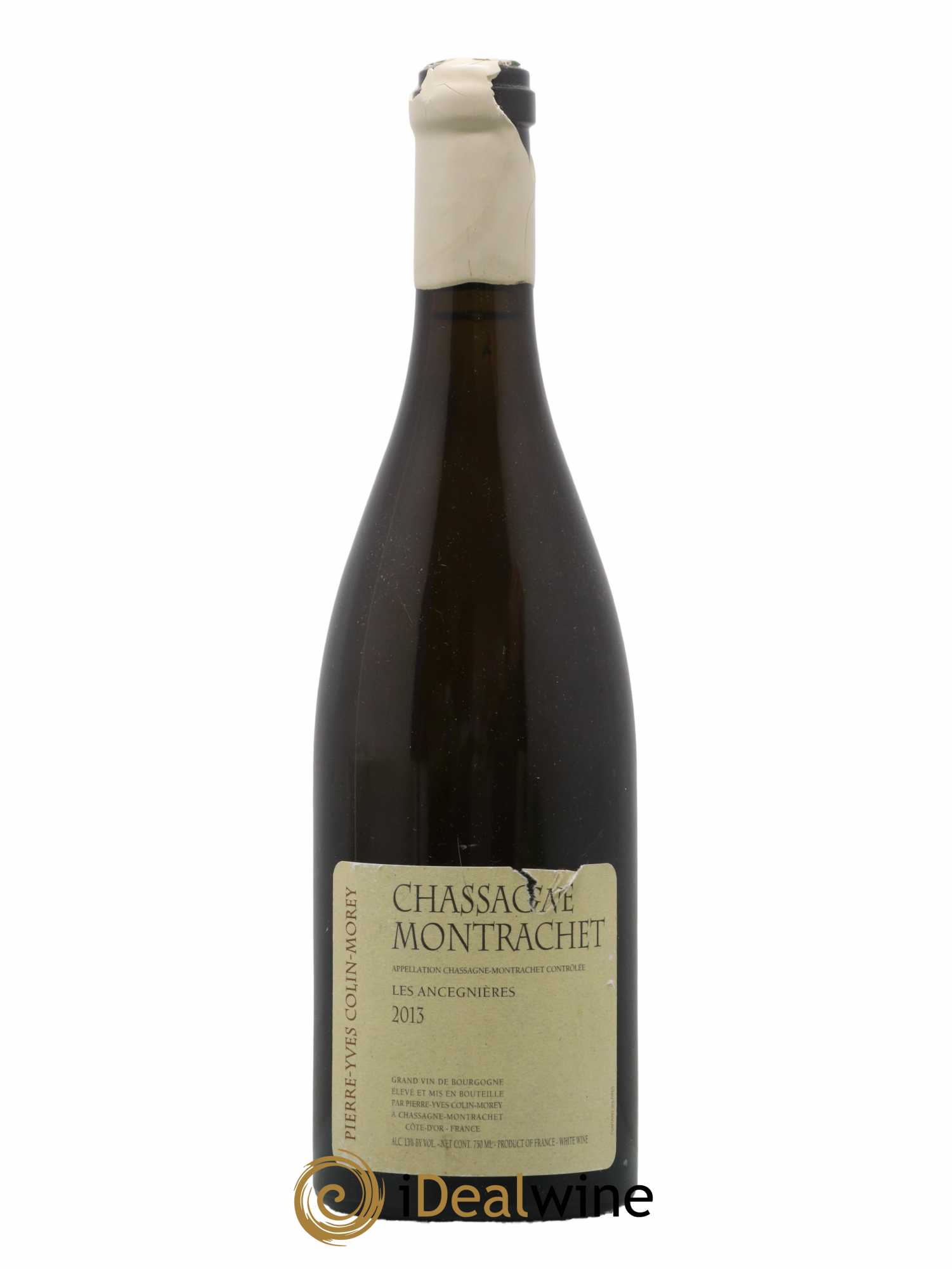 Chassagne-Montrachet Les Ancégnières Pierre-Yves Colin Morey 2013 - Lot de 1 bouteille - 0