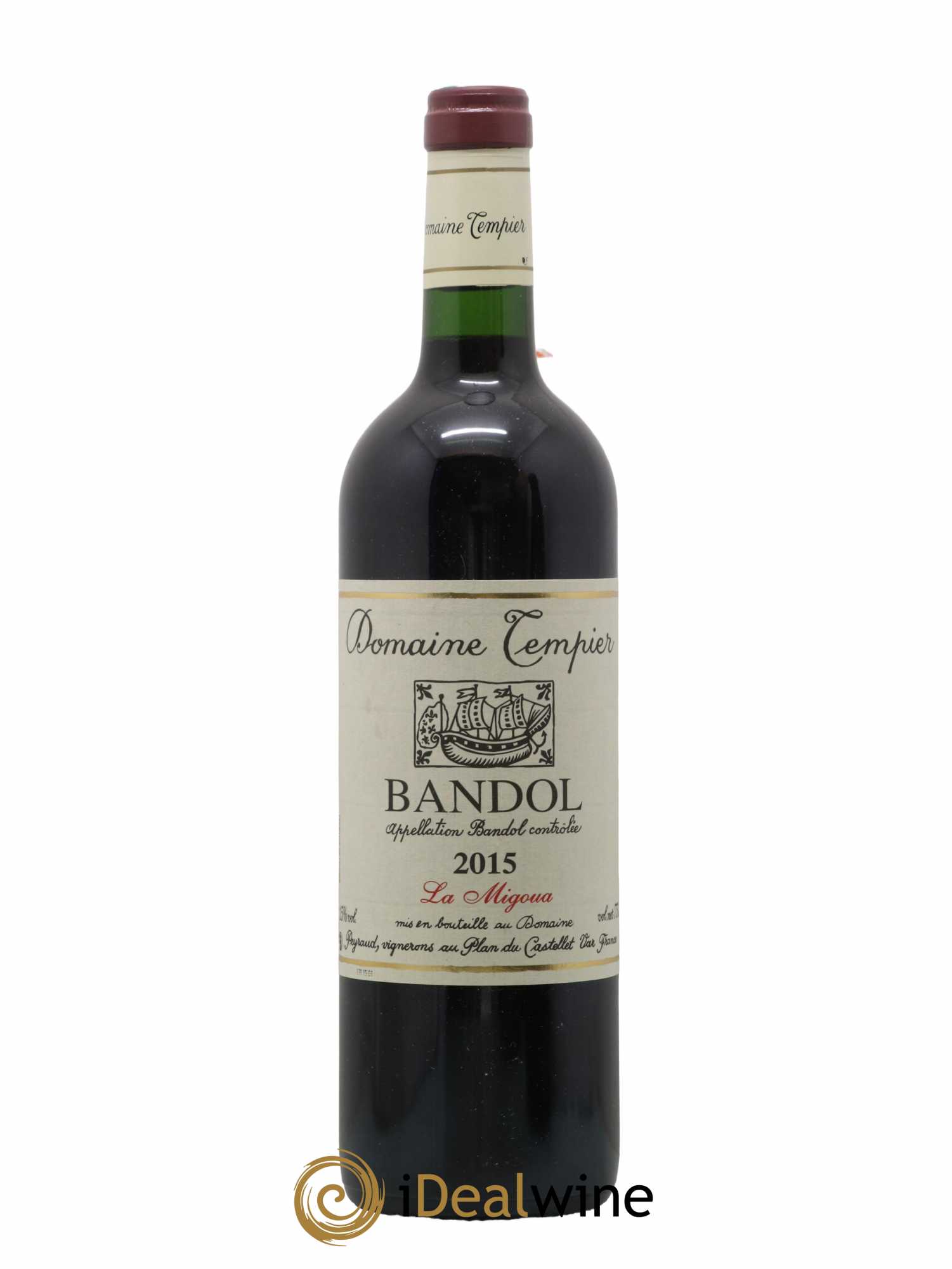 Bandol Domaine Tempier Cuvée La Migoua Famille Peyraud 2015 - Lot de 1 bouteille - 0