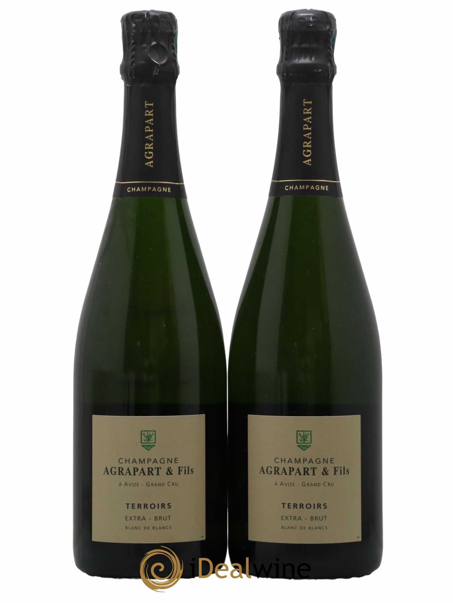 Terroirs Blanc de Blancs Extra-Brut Agrapart & Fils - Lot de 2 bouteilles - 0