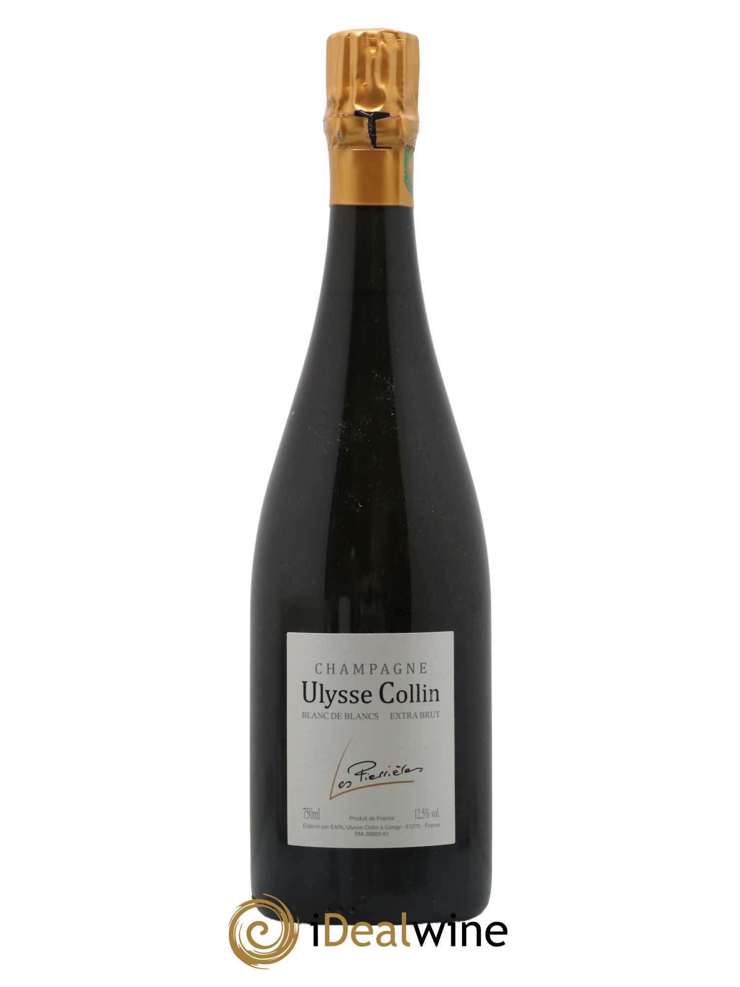 Les Pierrières Blancs de Blancs Extra-Brut Ulysse Collin - Lot de 1 bouteille - 0