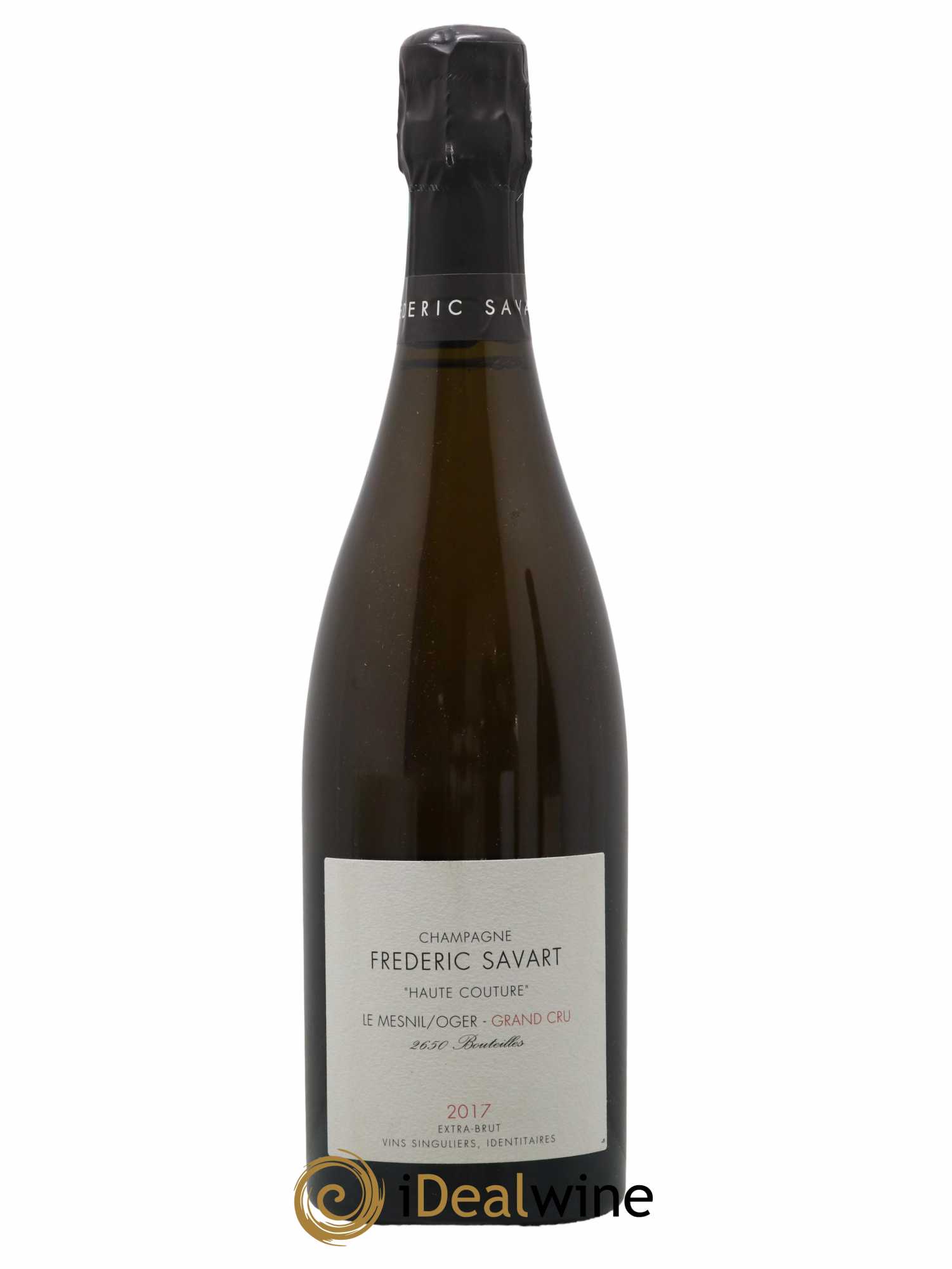 Haute Couture Le Mesnil sur Oger Extra-Brut Savart 2017 - Lot de 1 bouteille - 0