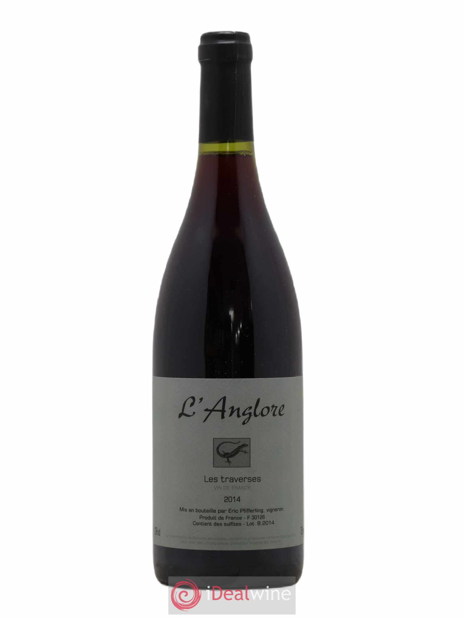 Vin de France Les Traverses L'Anglore 2014 - Lot de 1 bouteille - 0