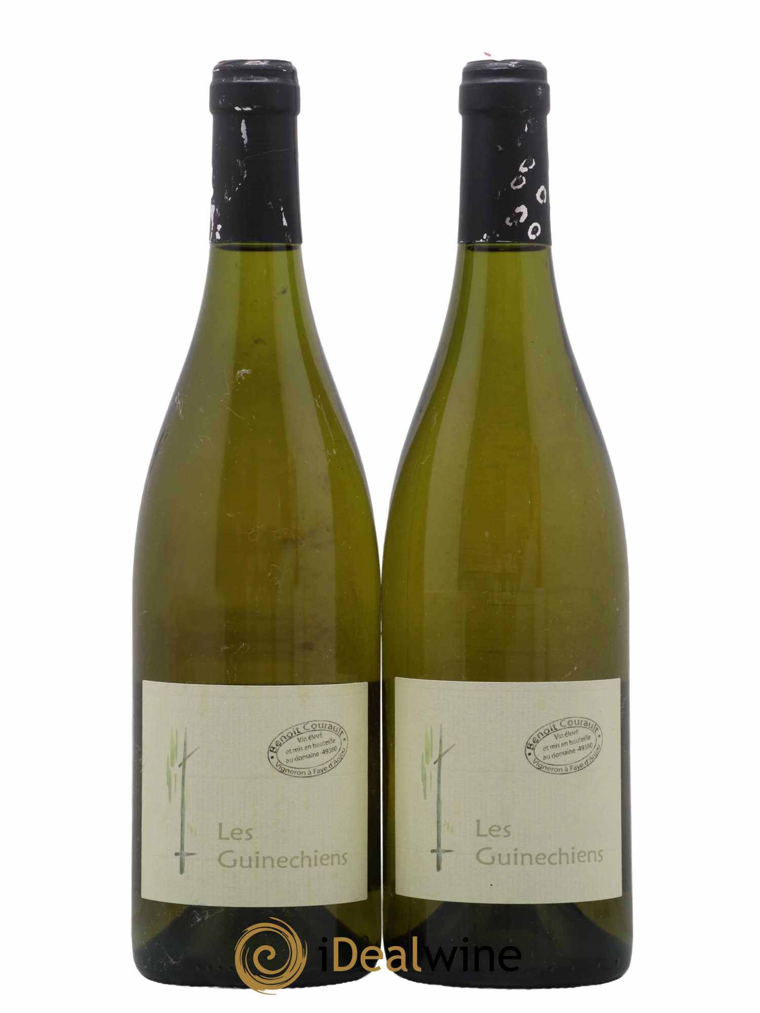 Vin de France Les Guinechiens Benoit Courault 2018 - Lot de 2 bouteilles - 0