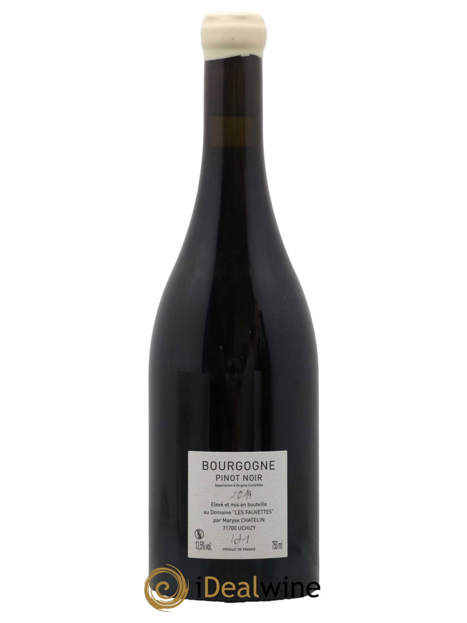 Bourgogne De L'Aube À L'Aube Les Fauvettes (Domaine) 2019 - Lot de 1 bouteille - 1