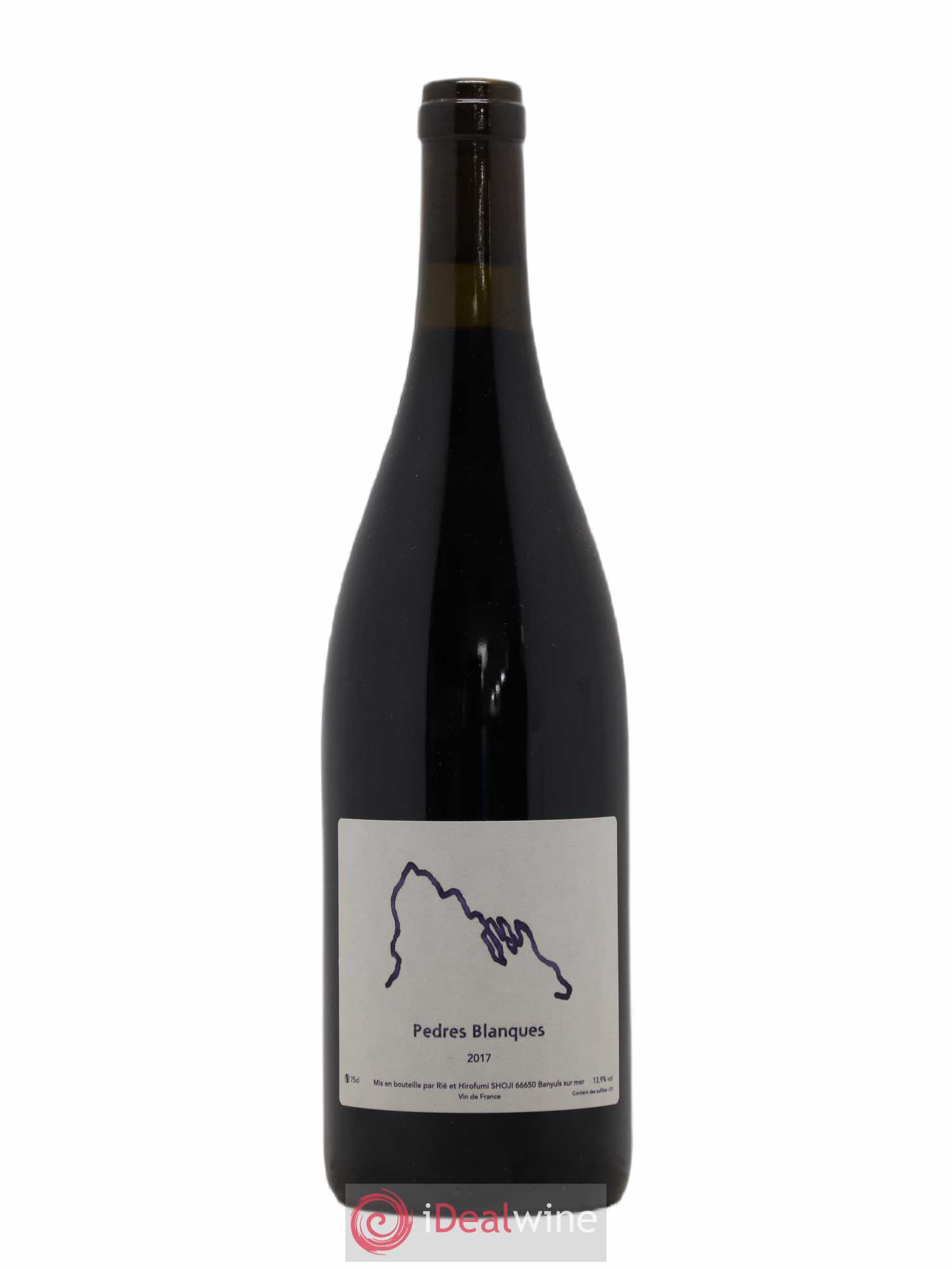 Vin de France Pedres Blanques Rié et Hirofumi Shoji 2017 - Lot de 1 bouteille - 0