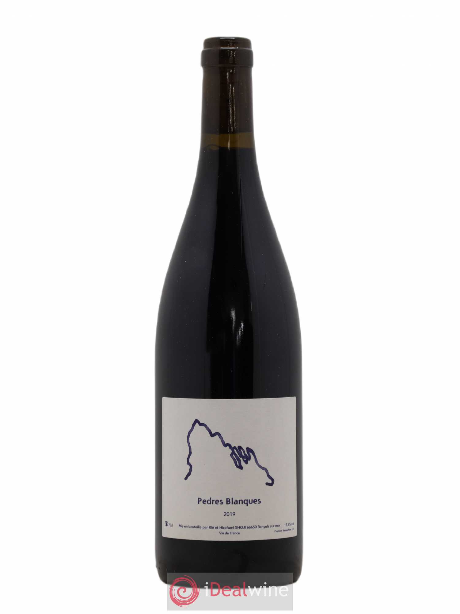 Vin de France Pedres Blanques Rié et Hirofumi Shoji 2019 - Lot de 1 bouteille - 0