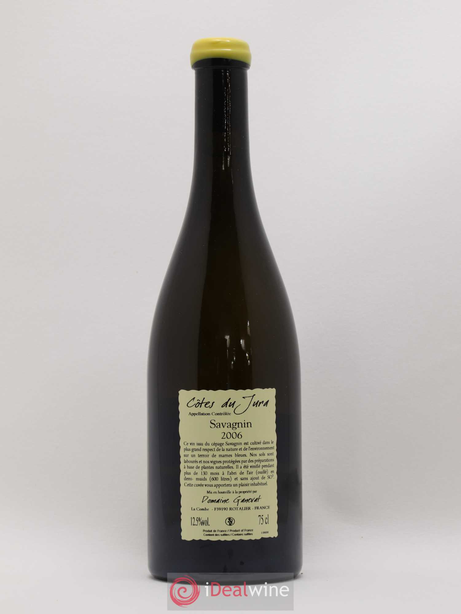 Côtes du Jura Les Vignes de mon Père Jean-François Ganevat (Domaine) 2006 - Lot de 1 bouteille - 1