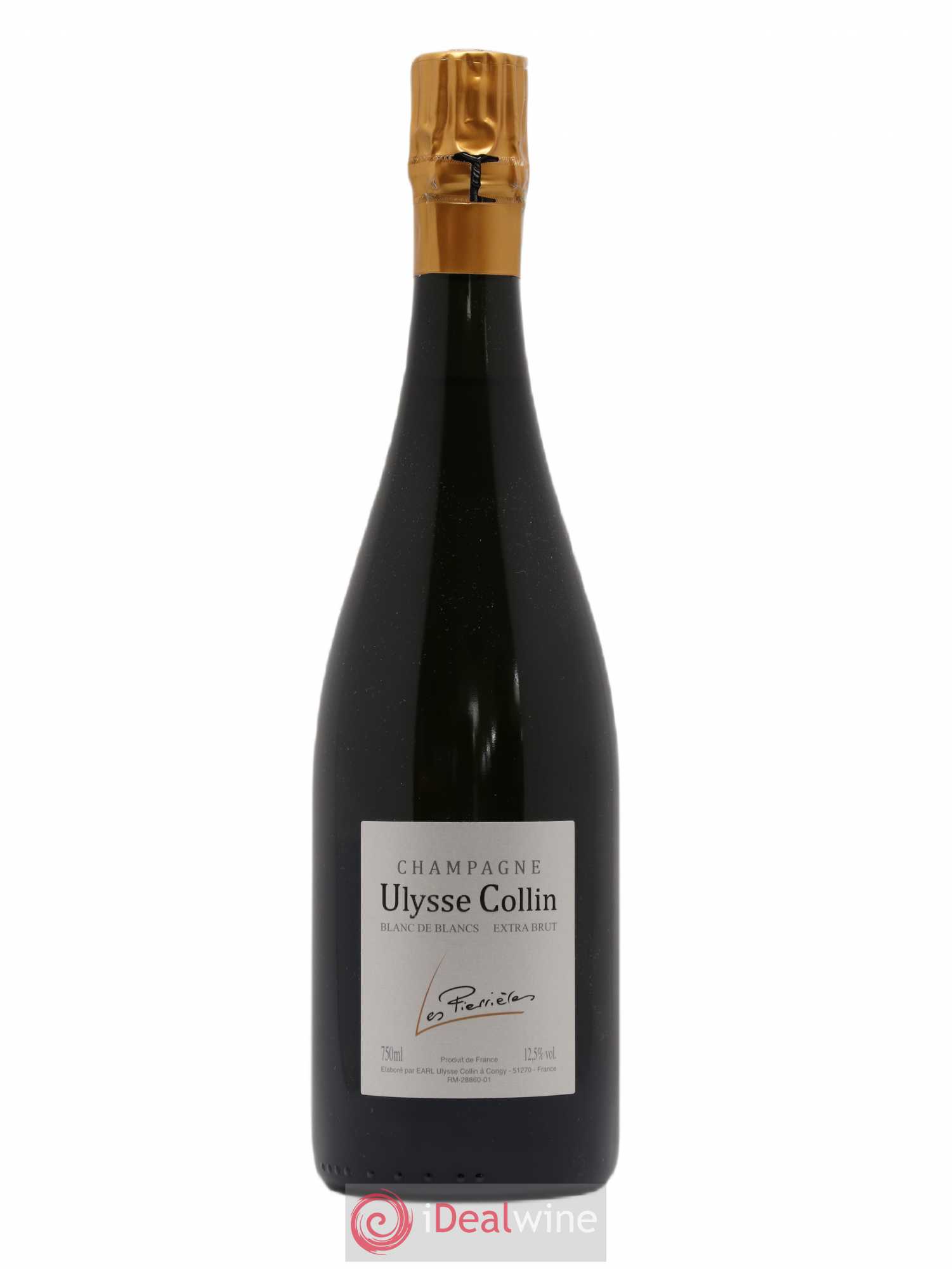 Les Pierrières Blancs de Blancs Extra-Brut Ulysse Collin - Lot de 1 bouteille - 0