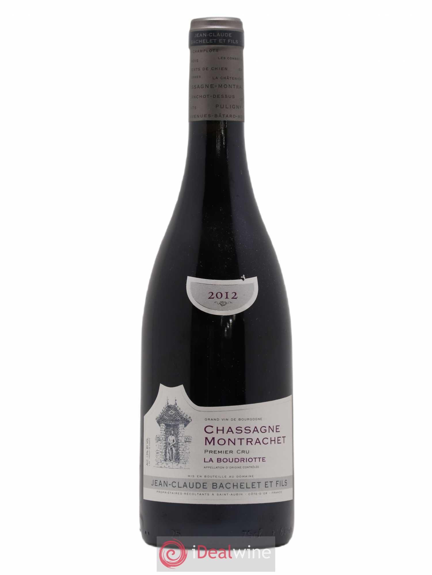 Chassagne-Montrachet 1er Cru La Boudriotte Jean-Claude Bachelet 2012 - Posten von 1 Flasche - 0