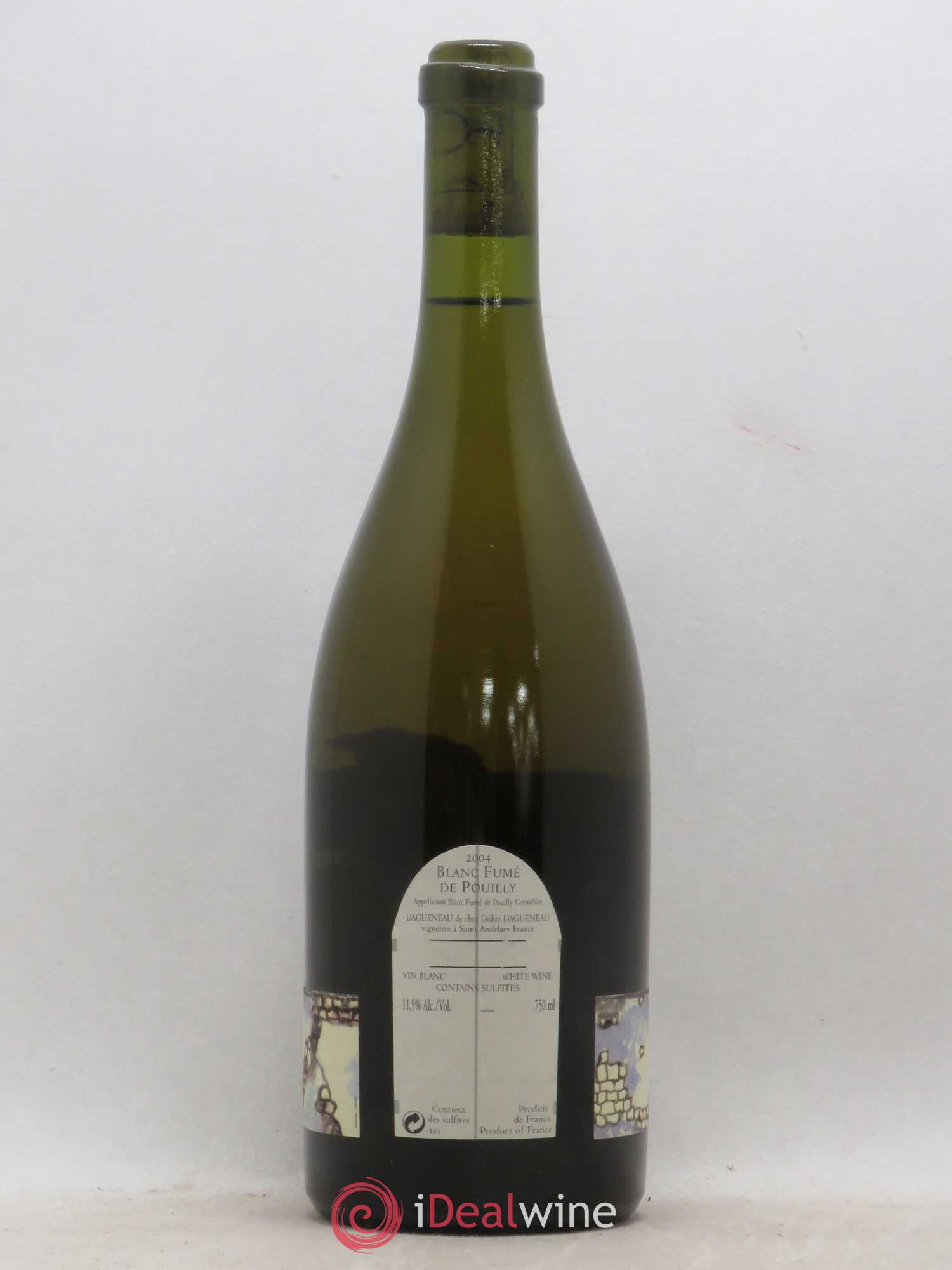 Pouilly-Fumé Clos du Calvaire Dagueneau (Domaine Didier - Louis-Benjamin) 2004 - Lot de 1 bouteille - 1