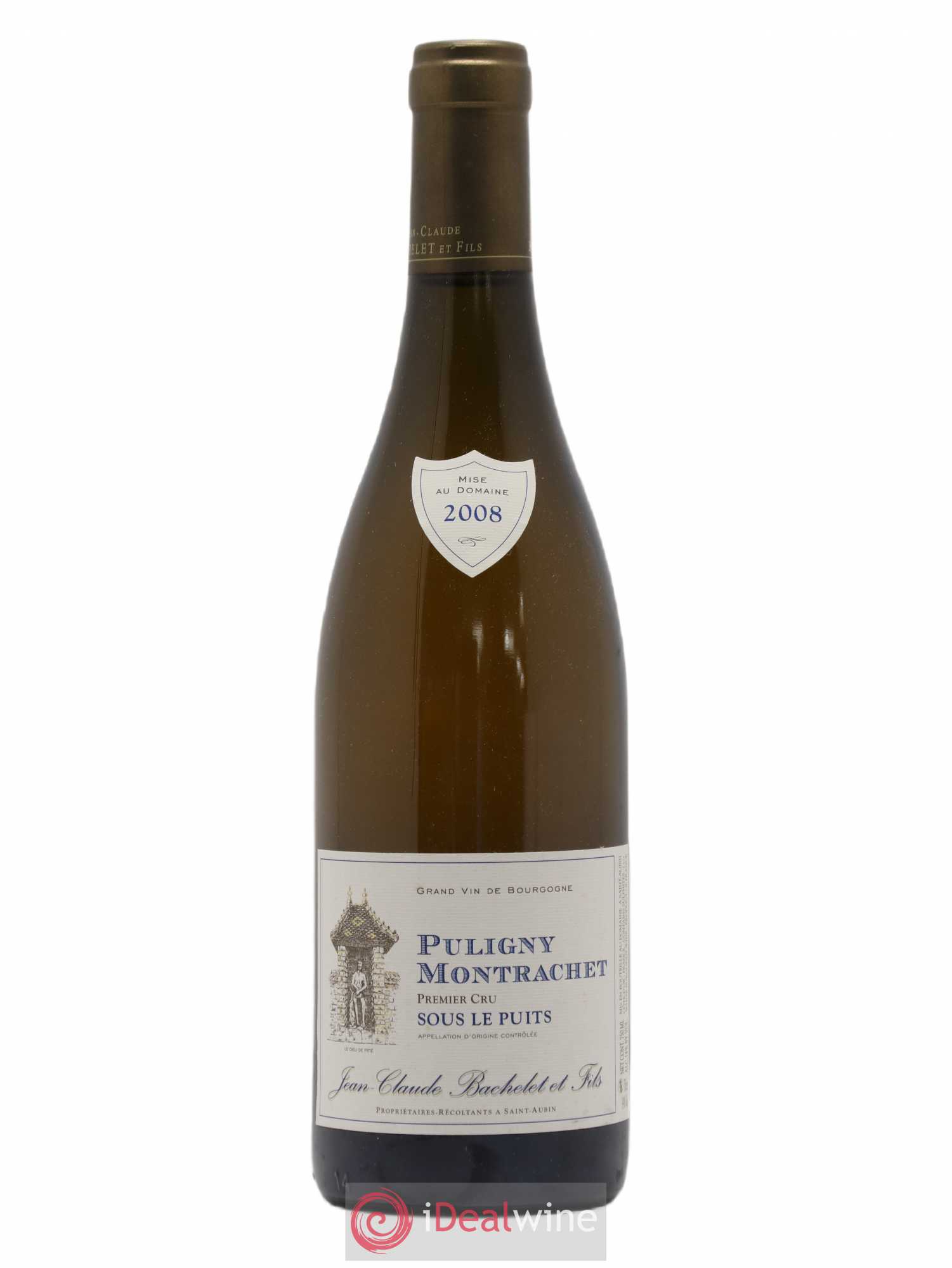 Puligny-Montrachet 1er Cru Sous Le Puits Jean-Claude Bachelet (sans prix de réserve) 2008 - Posten von 1 Flasche - 0