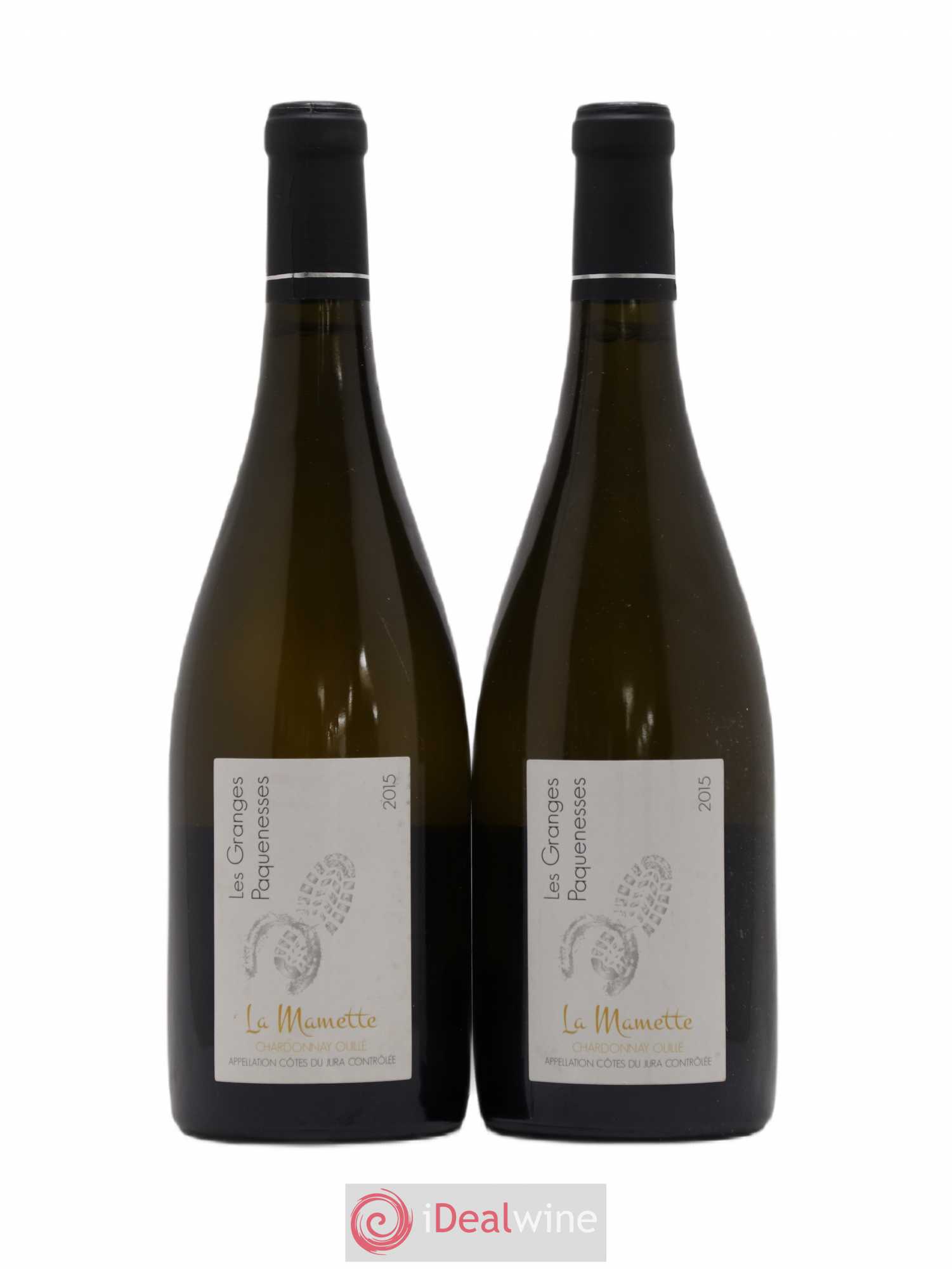 Côtes du Jura Chardonnay La Mamette Les Granges Paquenesses (sans prix de réserve) 2015 - Lot de 2 bouteilles - 0