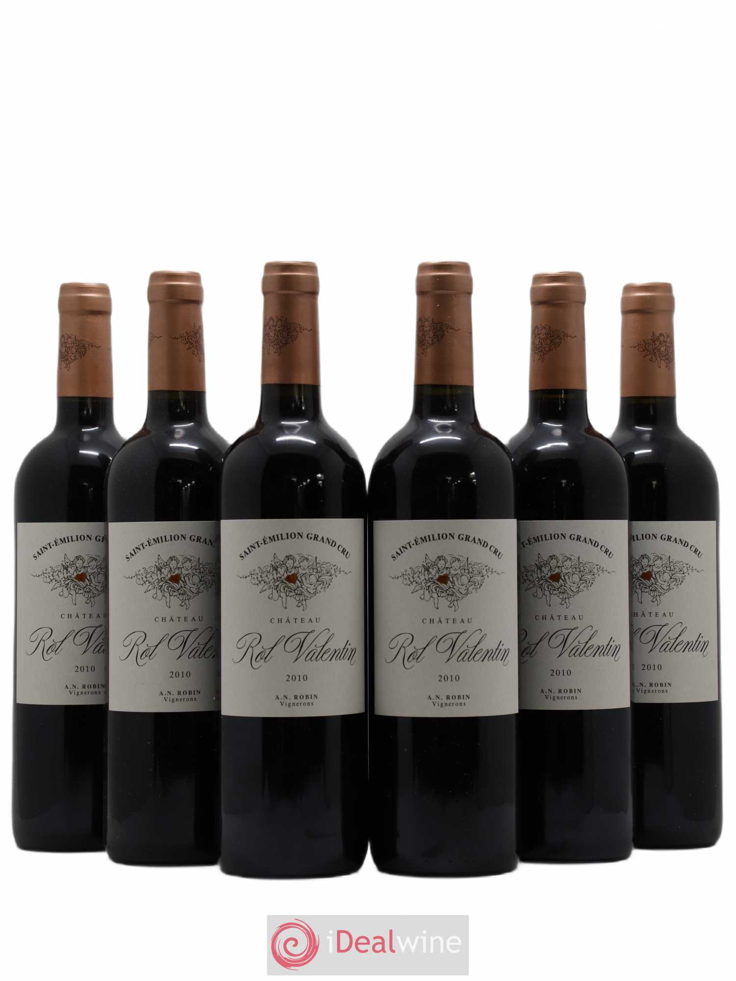 Château Rol Valentin Grand Cru Classé 2010 - Posten von 6 Flaschen - 0