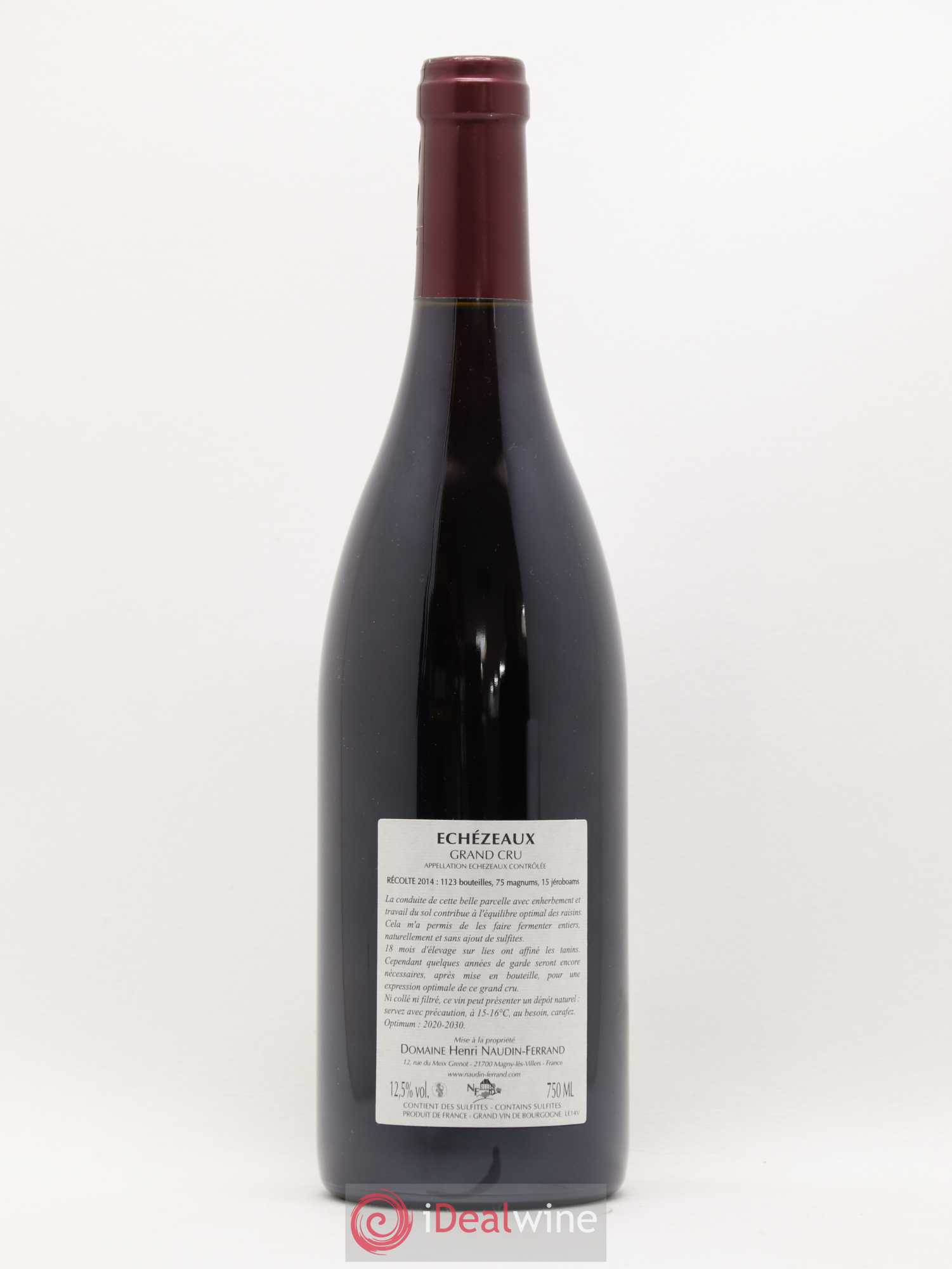 Echezeaux Grand Cru Naudin-Ferrand (Domaine) 2014 - Lot de 1 bouteille - 1