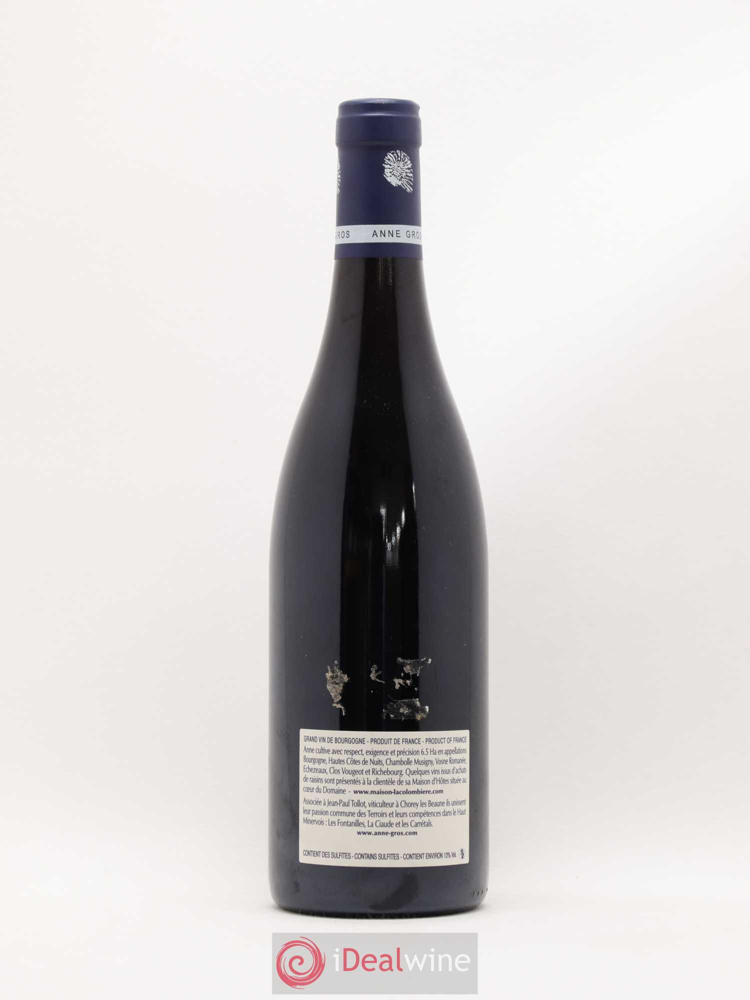 Echézeaux Grand Cru Les Loachausses Anne Gros 2010 - Lot de 1 bouteille - 1